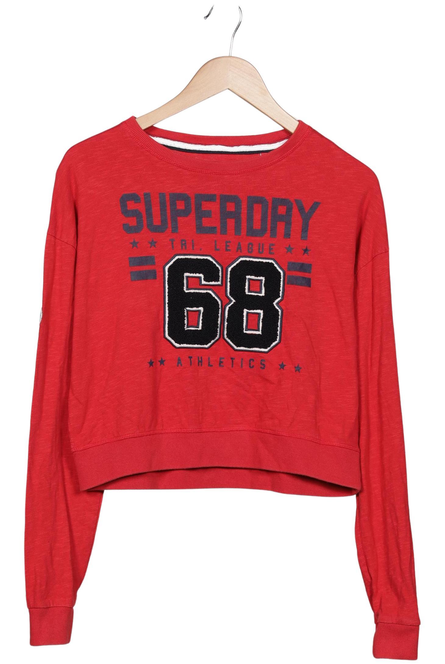 

Superdry Damen Sweatshirt, rot, Gr. 34