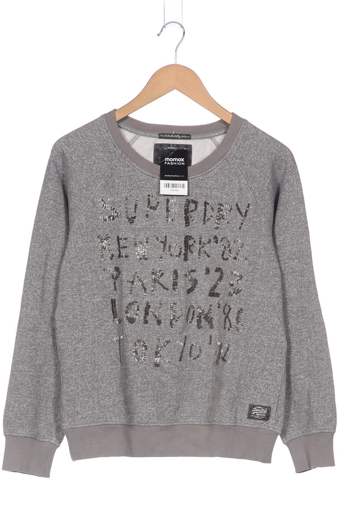 

Superdry Damen Sweatshirt, grau, Gr. 36