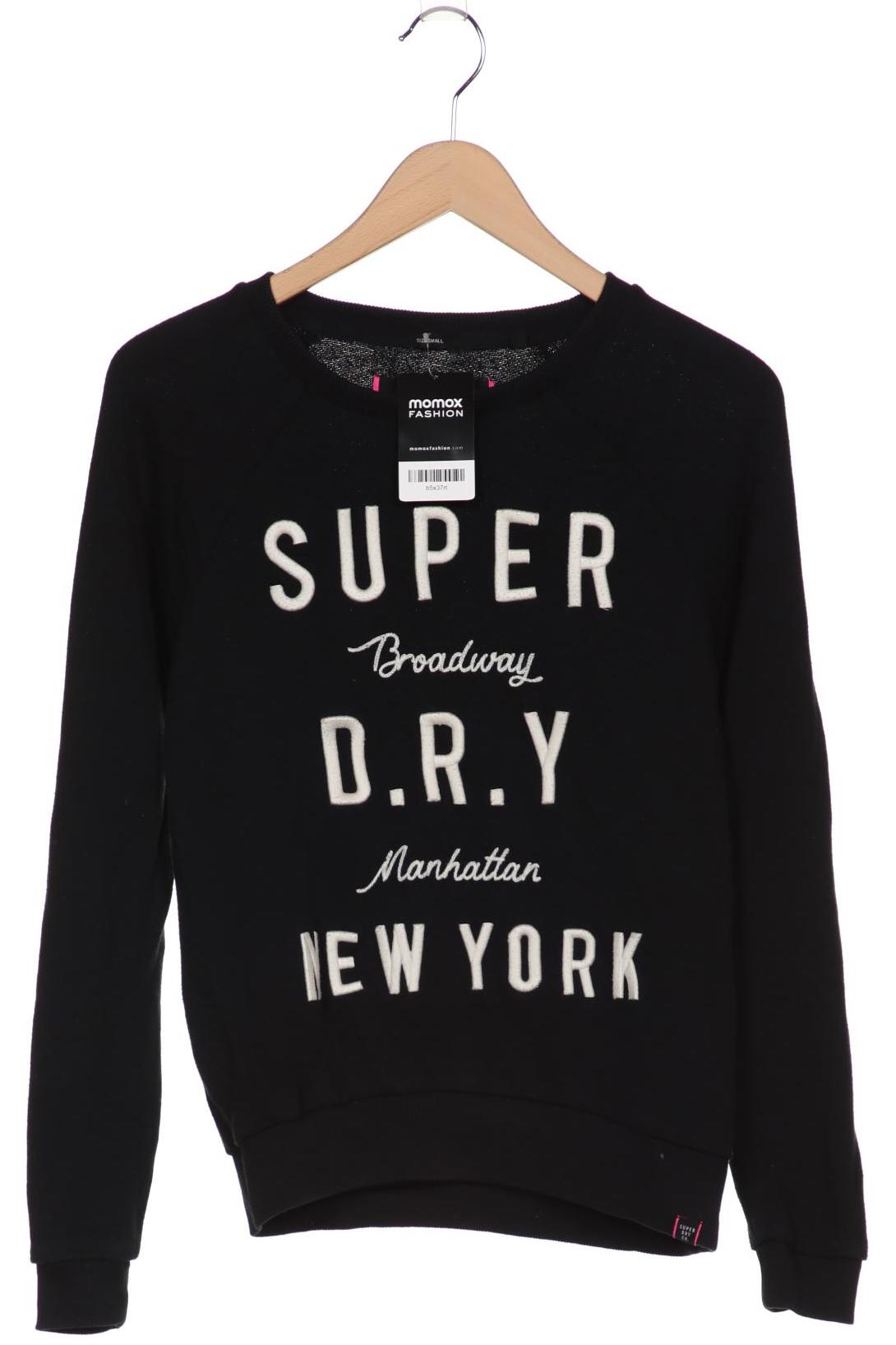 

Superdry Damen Sweatshirt, schwarz