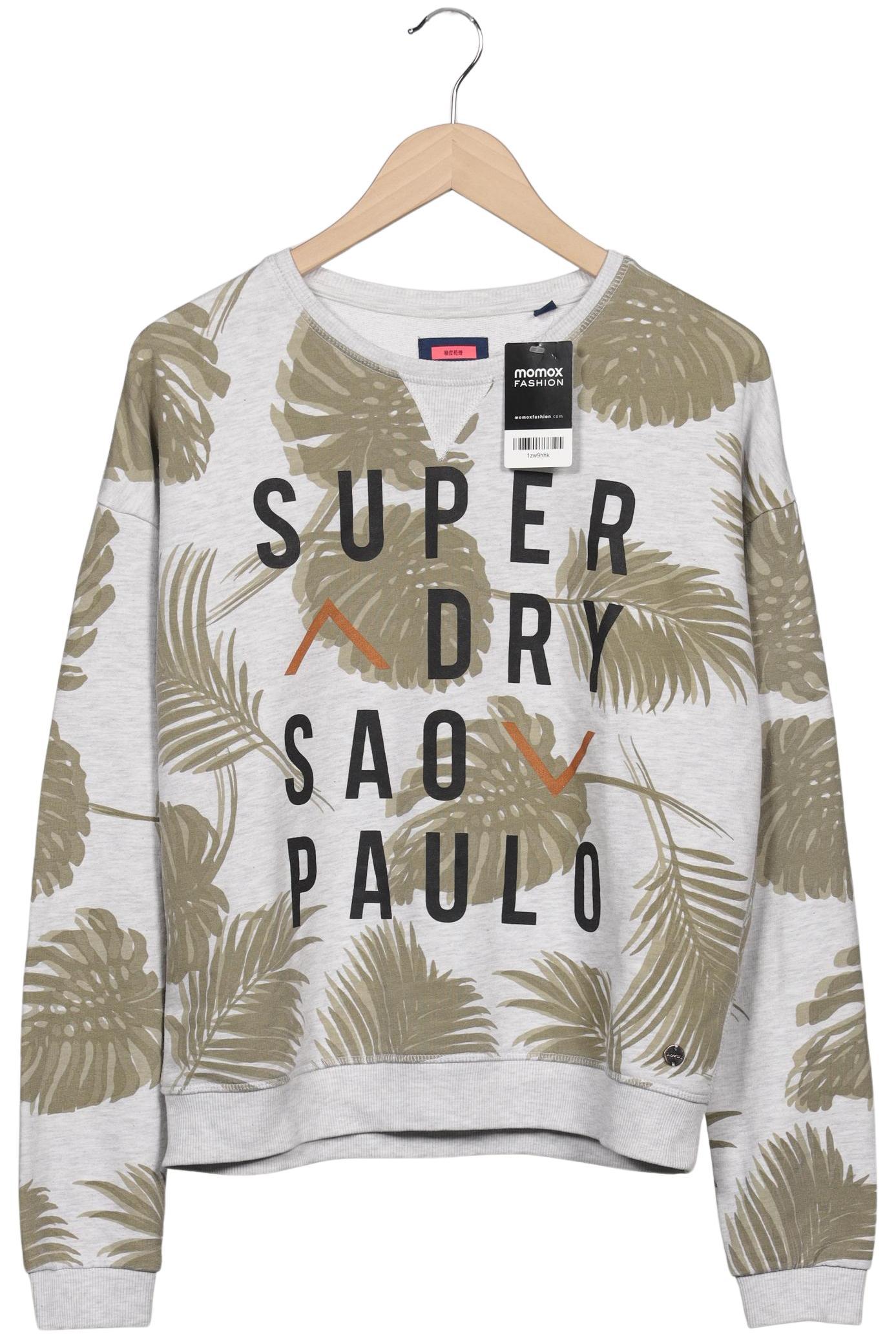 

Superdry Damen Sweatshirt, grau, Gr. 38
