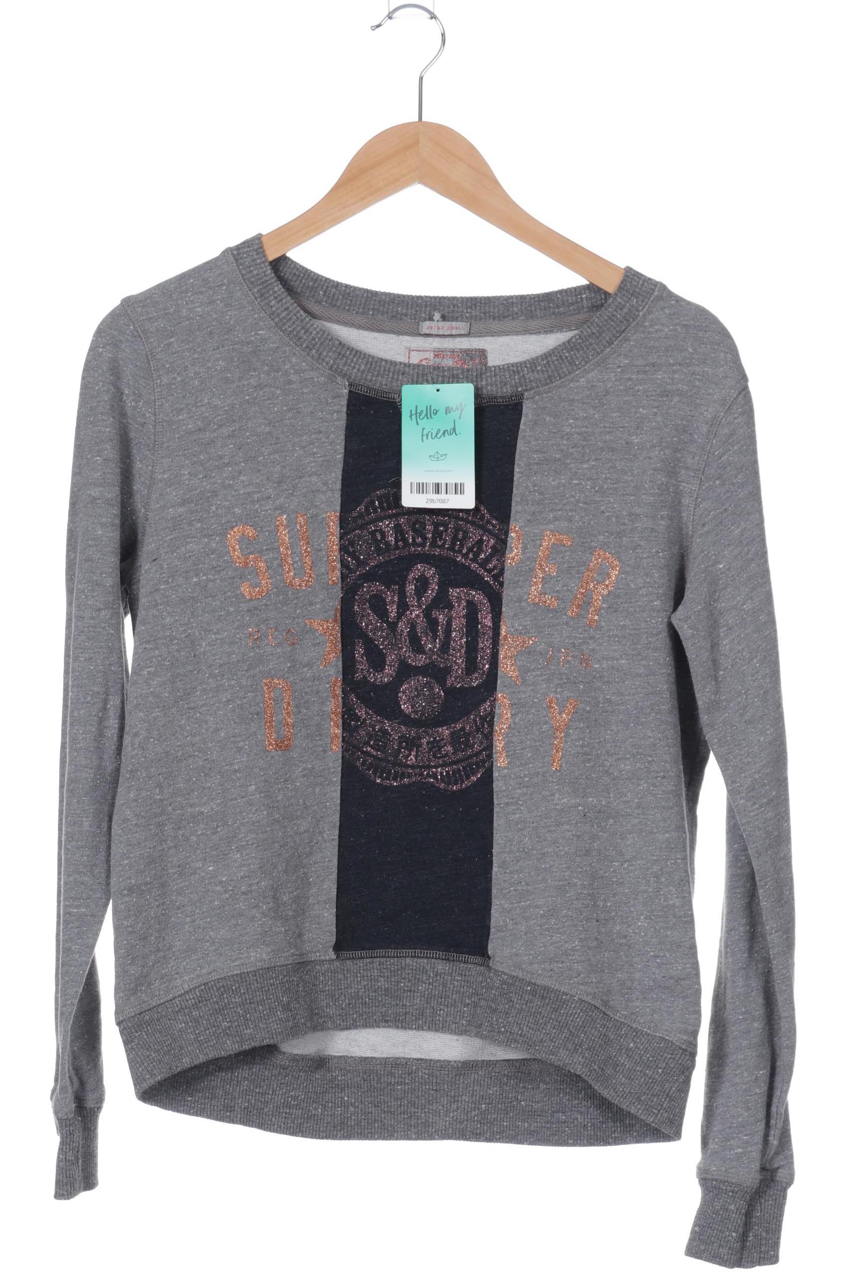 

Superdry Damen Sweatshirt, grau, Gr. 36