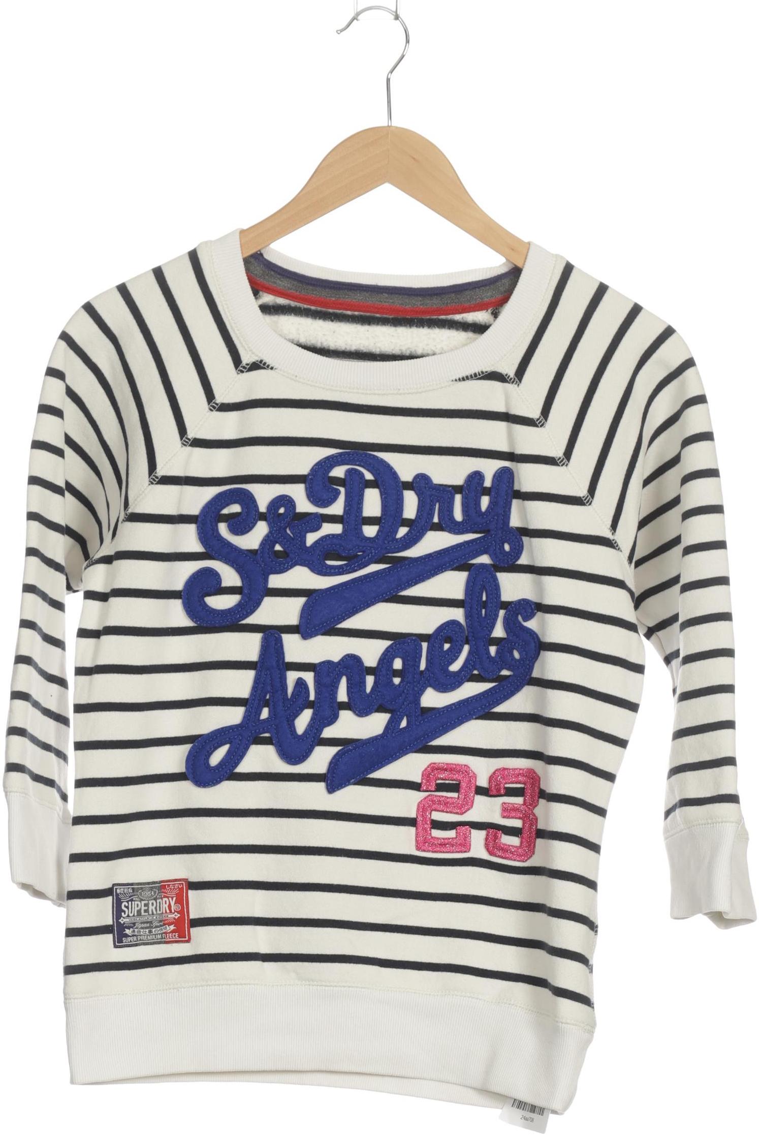 

Superdry Damen Sweatshirt, weiß, Gr.