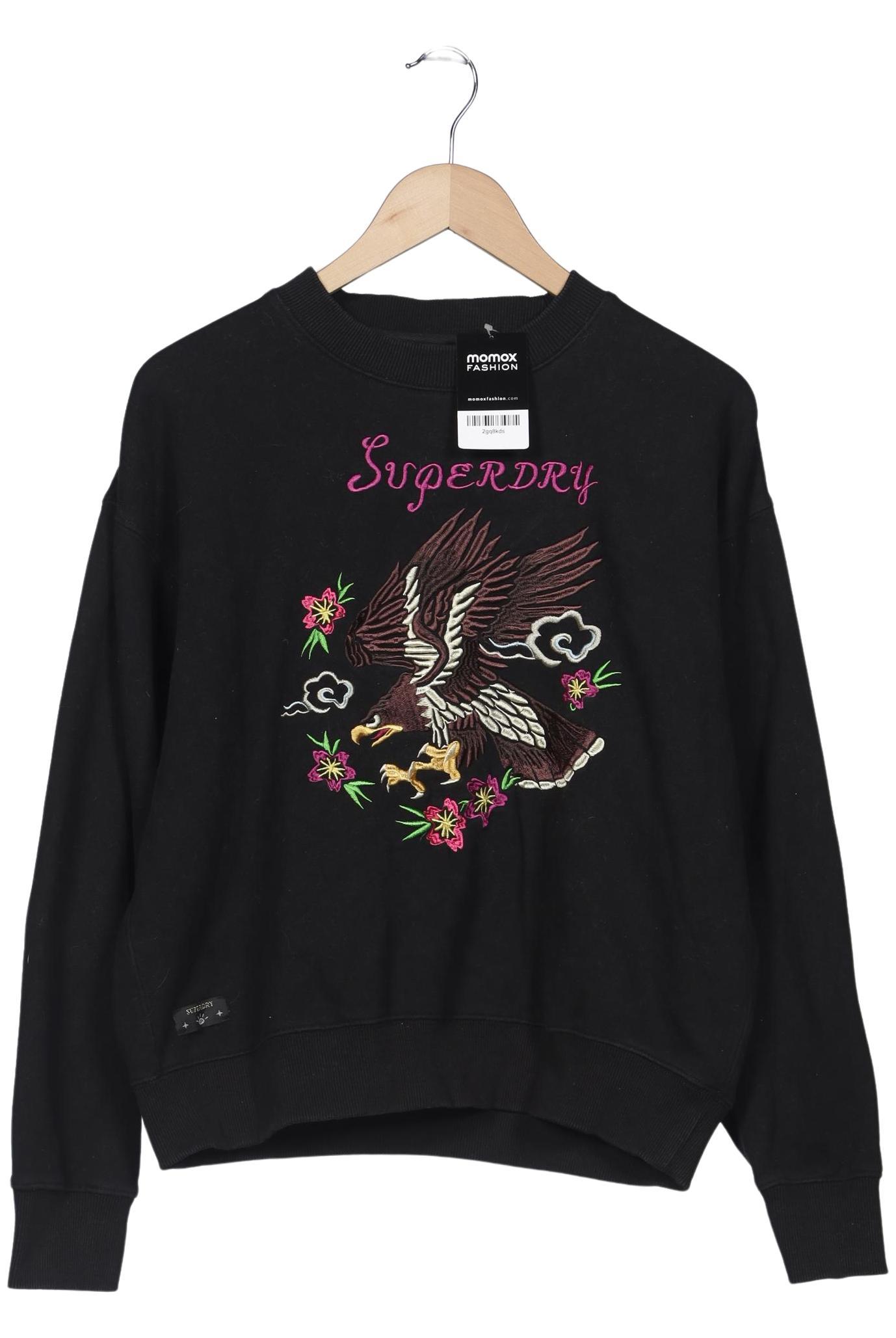 

Superdry Damen Sweatshirt, schwarz, Gr. 42
