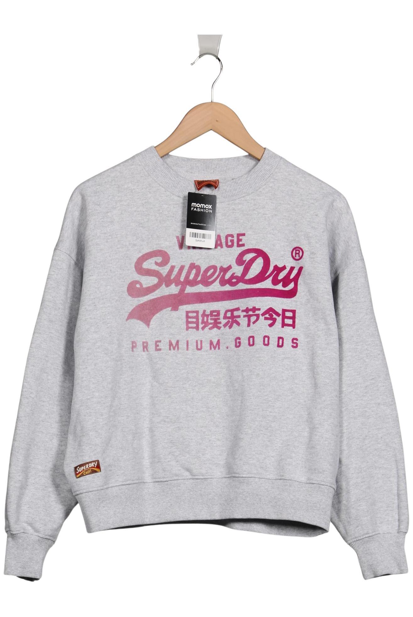 

Superdry Damen Sweatshirt, grau, Gr. 44