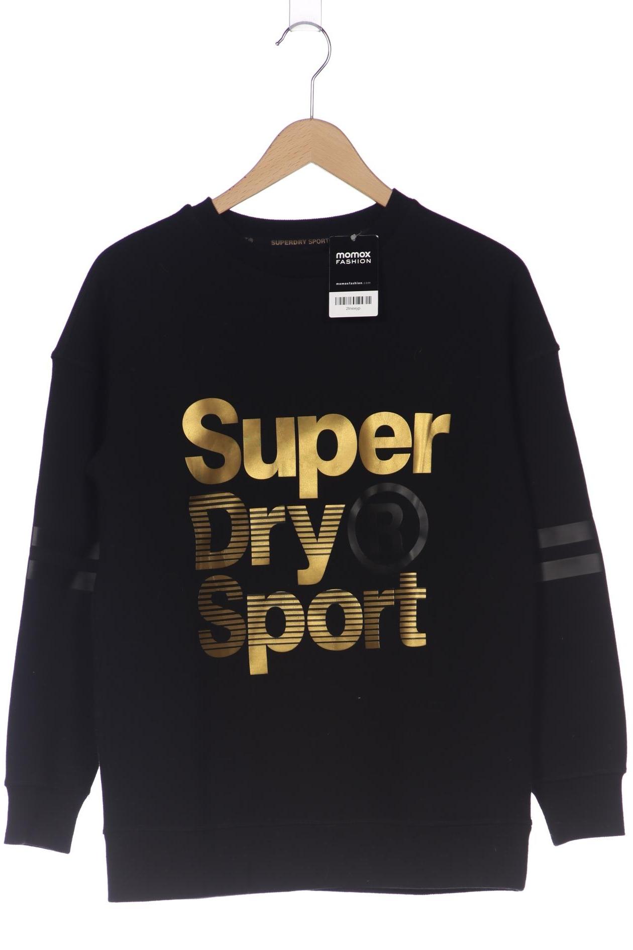 

Superdry Damen Sweatshirt, schwarz, Gr. 38