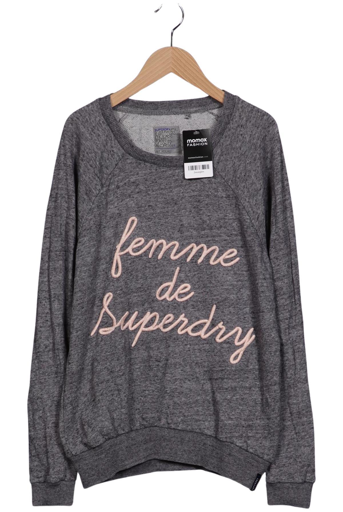 

Superdry Damen Sweatshirt, grau, Gr. 38