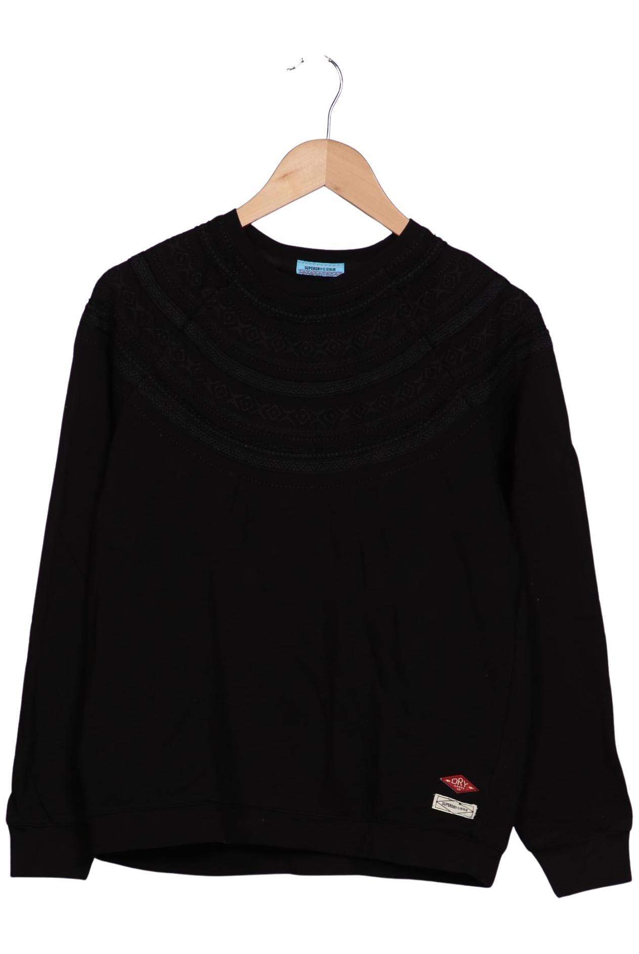 

Superdry Damen Sweatshirt, schwarz, Gr. 36