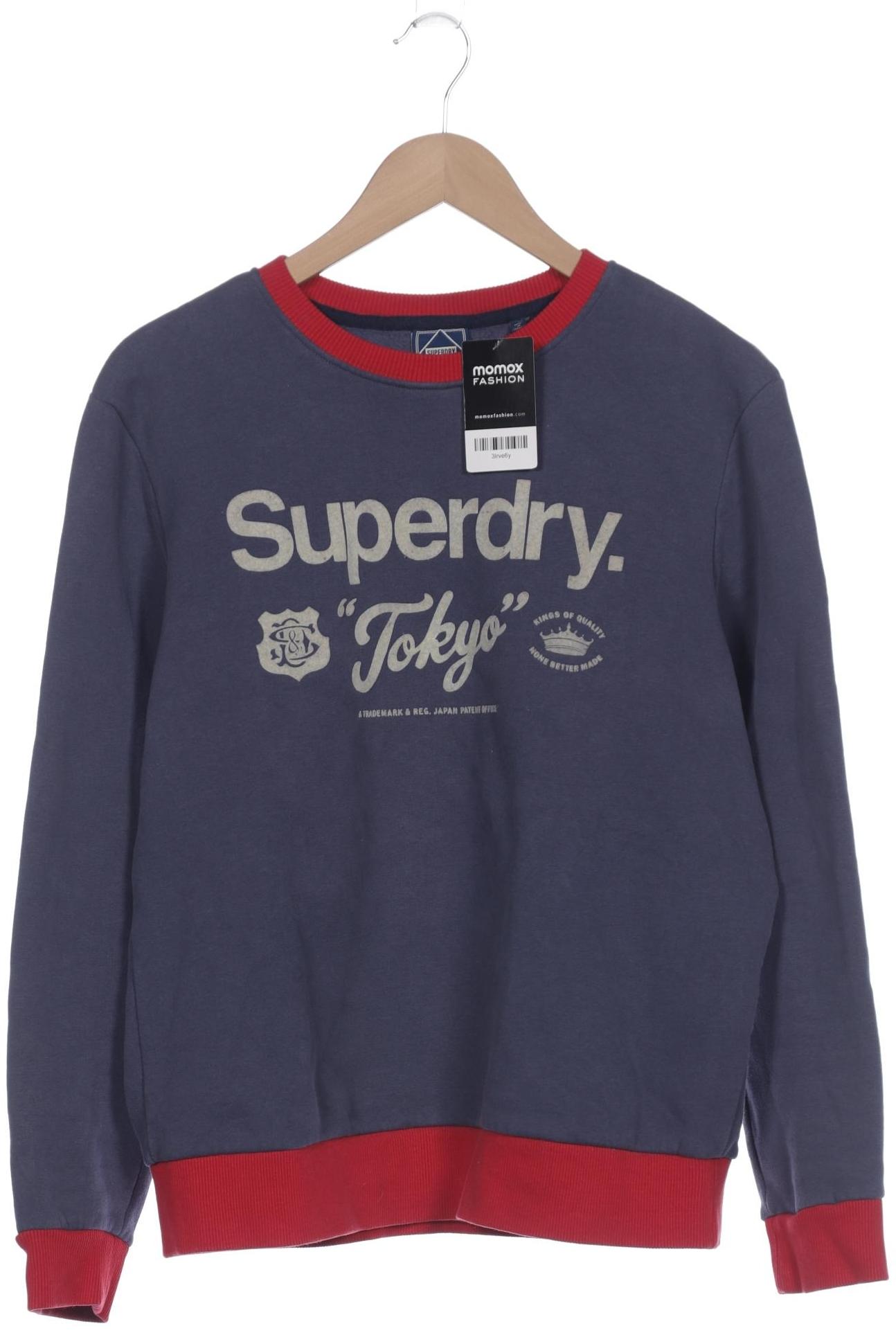 

Superdry Damen Sweatshirt, blau, Gr. 40