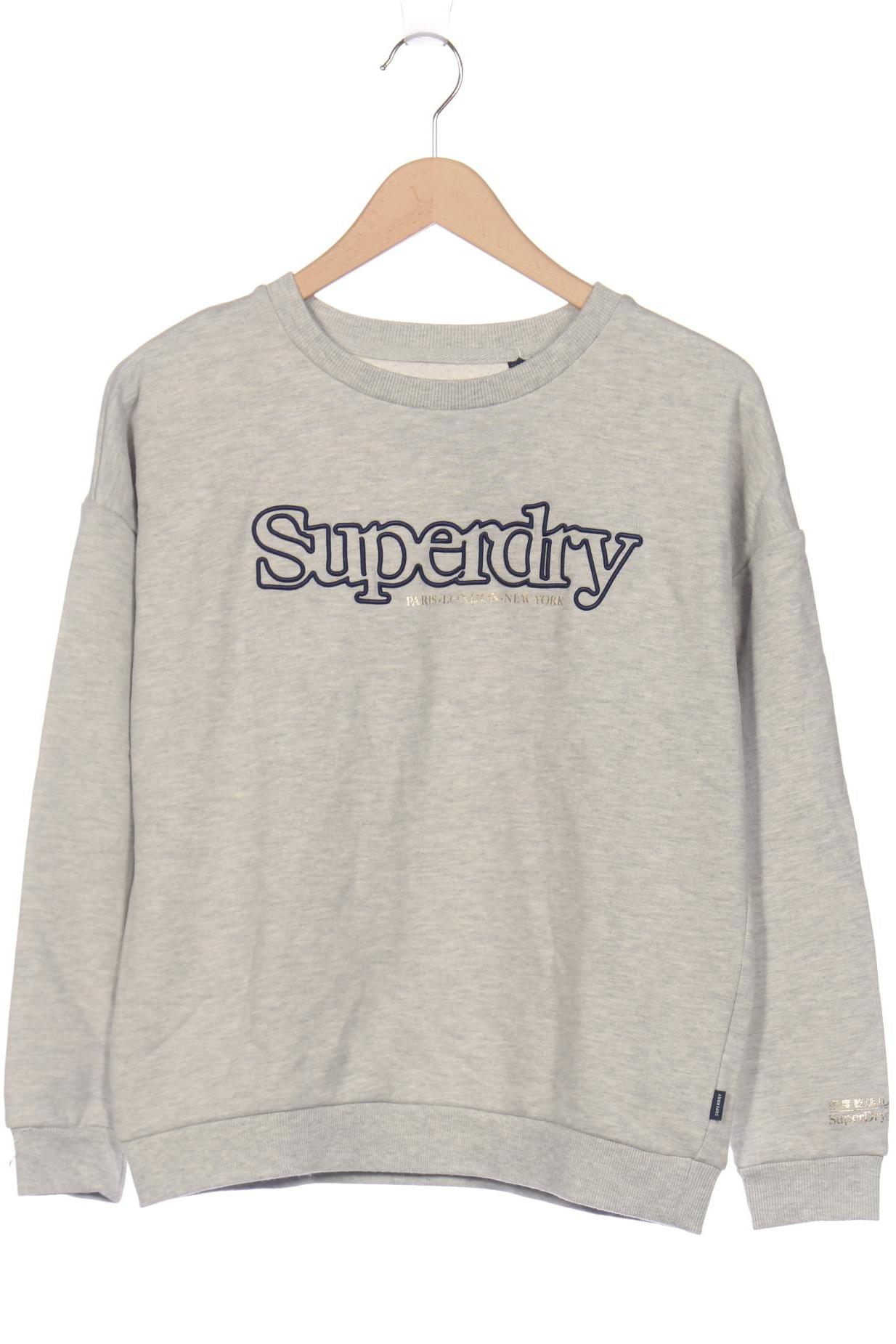 

Superdry Damen Sweatshirt, grau, Gr. 38