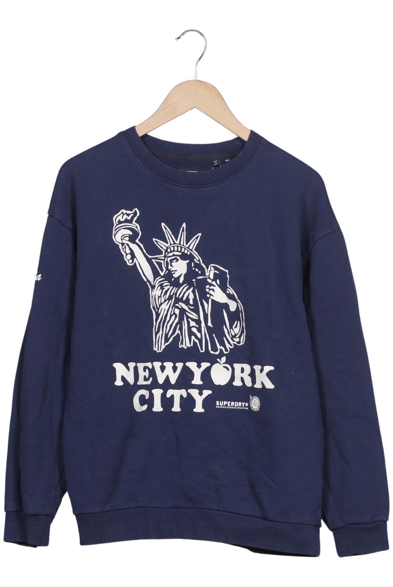 

Superdry Damen Sweatshirt, marineblau, Gr. 34