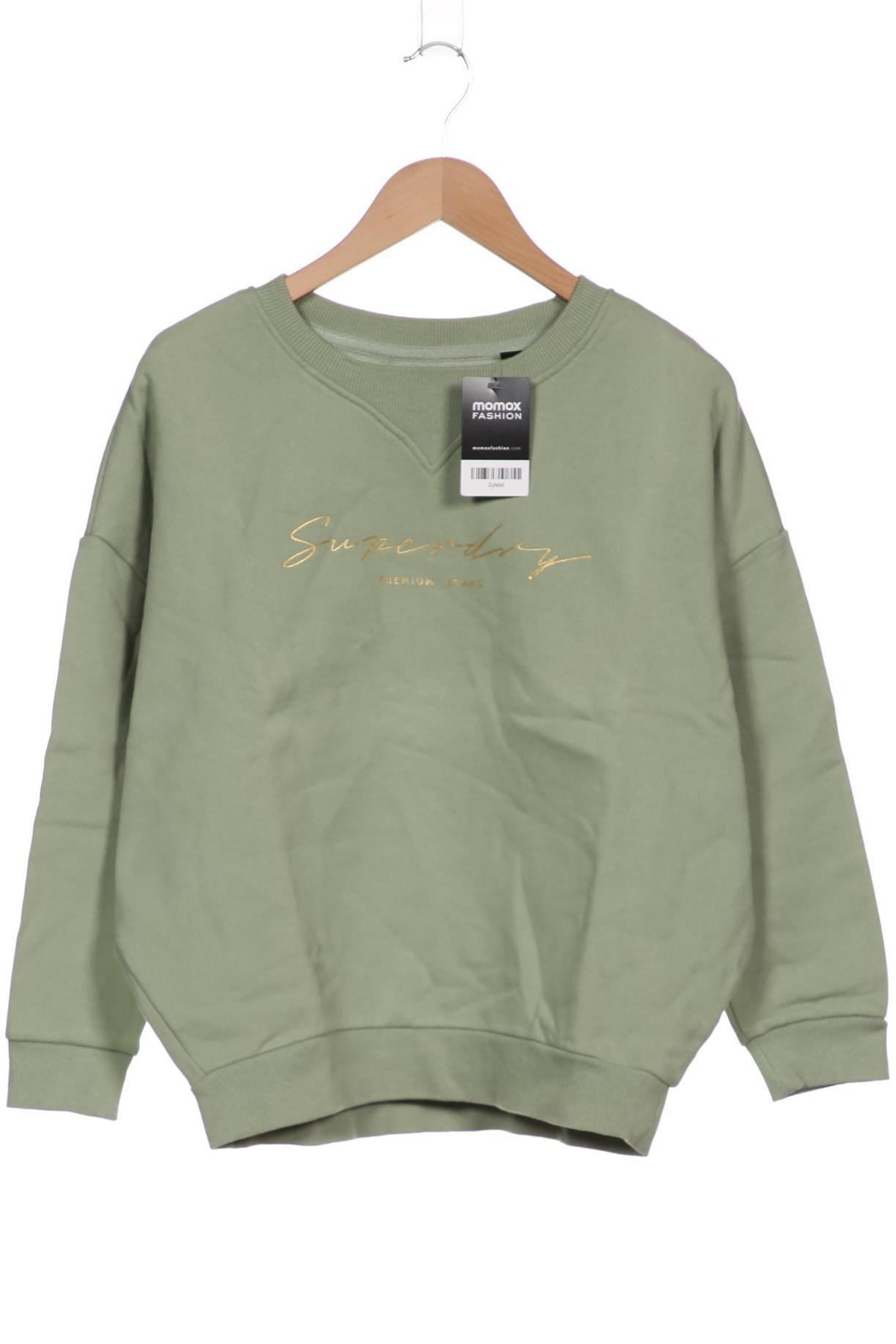 

Superdry Damen Sweatshirt, hellgrün, Gr. 38