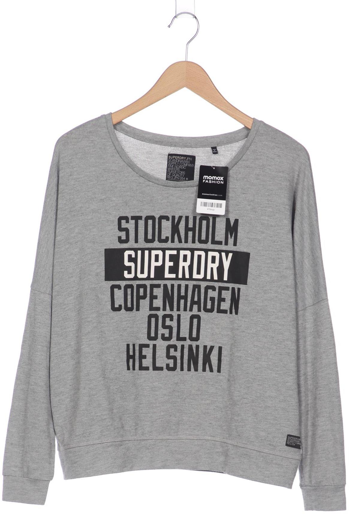 

Superdry Damen Sweatshirt, grau, Gr. 38