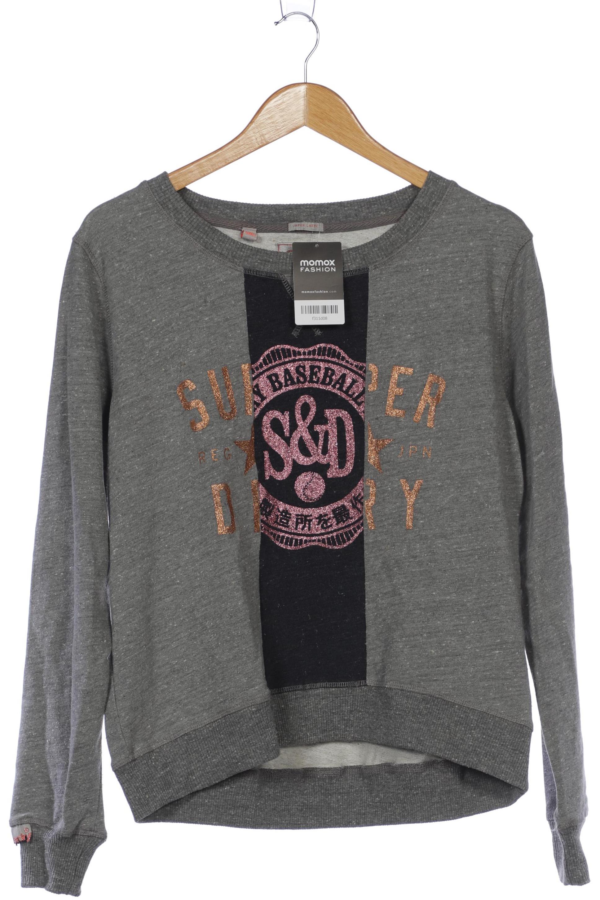 

Superdry Damen Sweatshirt, grau, Gr. 42