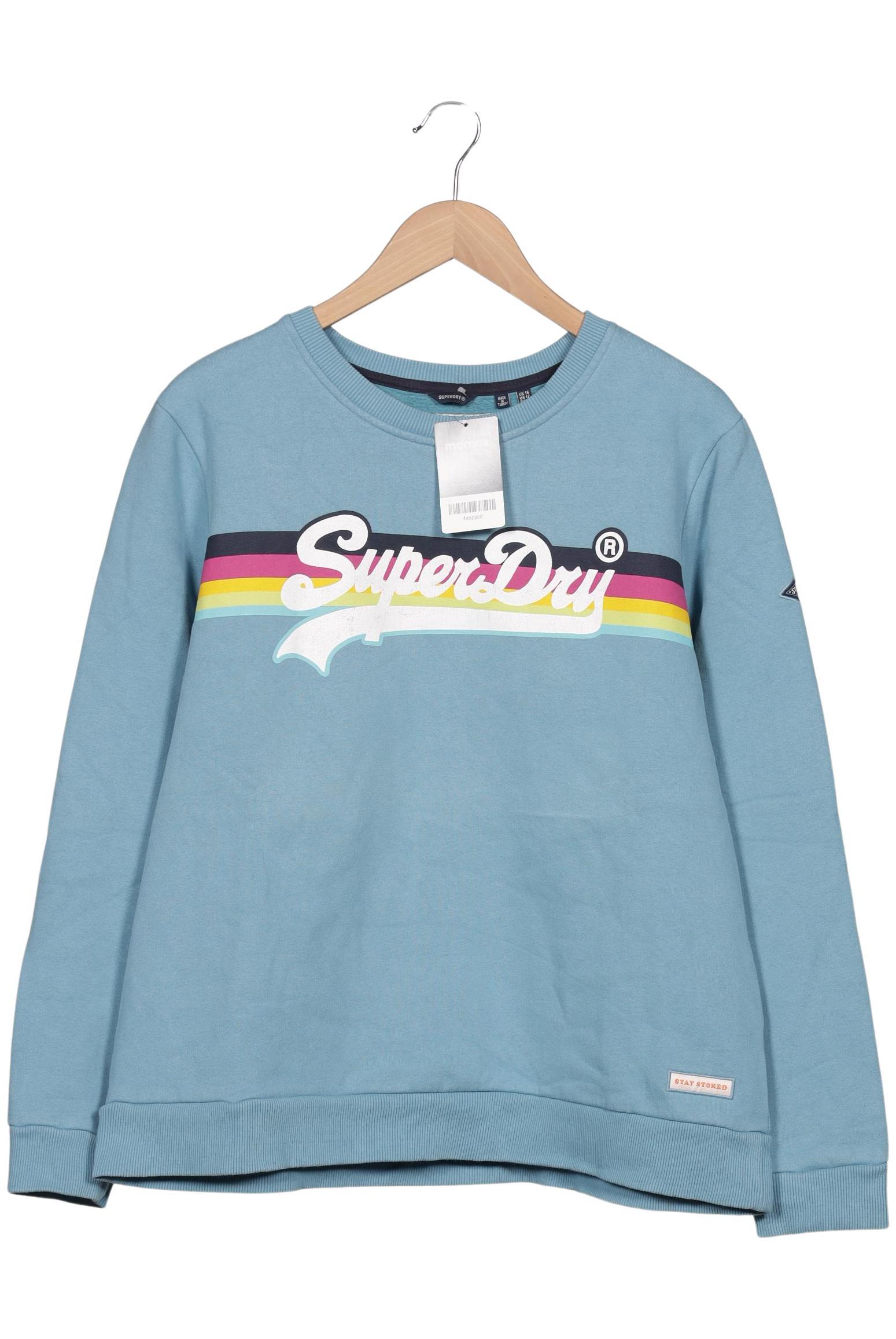 

Superdry Damen Sweatshirt, blau, Gr. 44