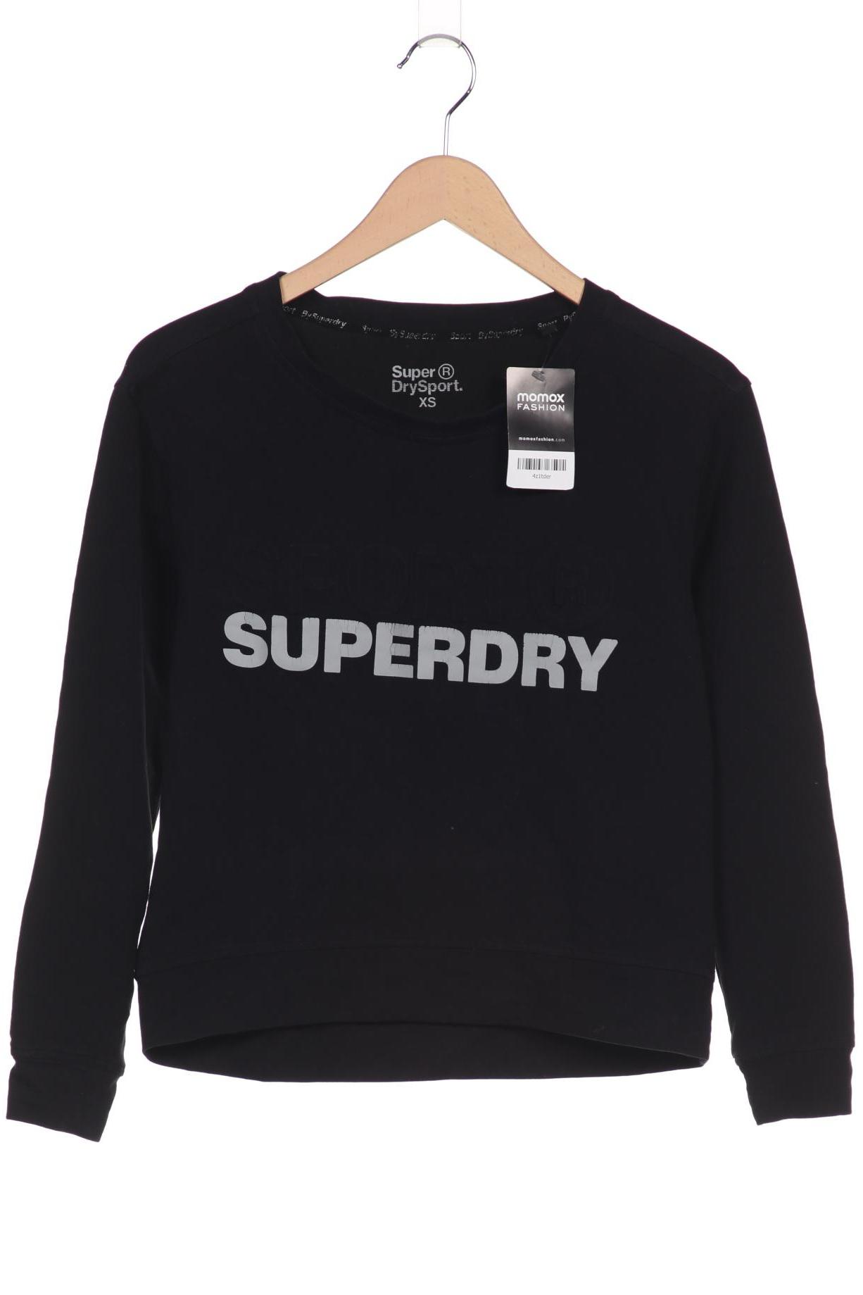 

Superdry Damen Sweatshirt, schwarz