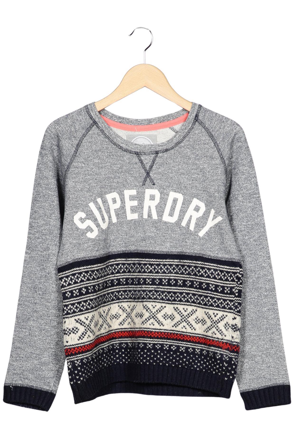 

Superdry Damen Sweatshirt, grau, Gr. 38