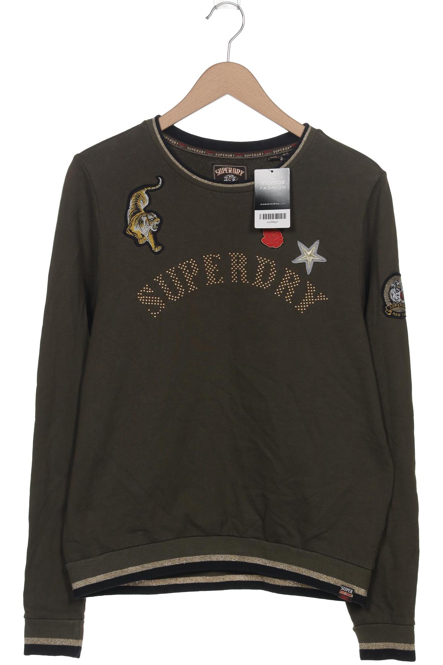 

Superdry Damen Sweatshirt, grün, Gr. 42