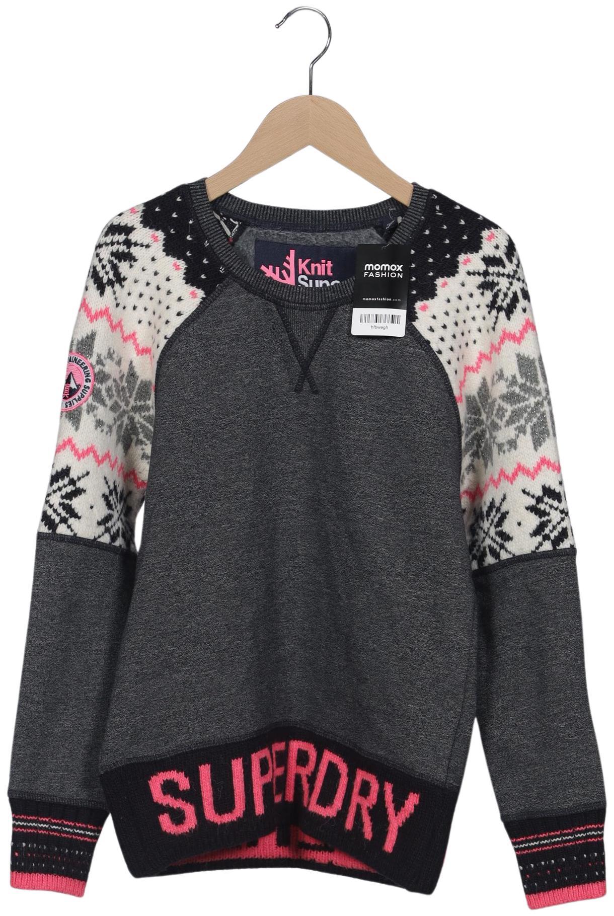 

Superdry Damen Sweatshirt, grau, Gr. 36