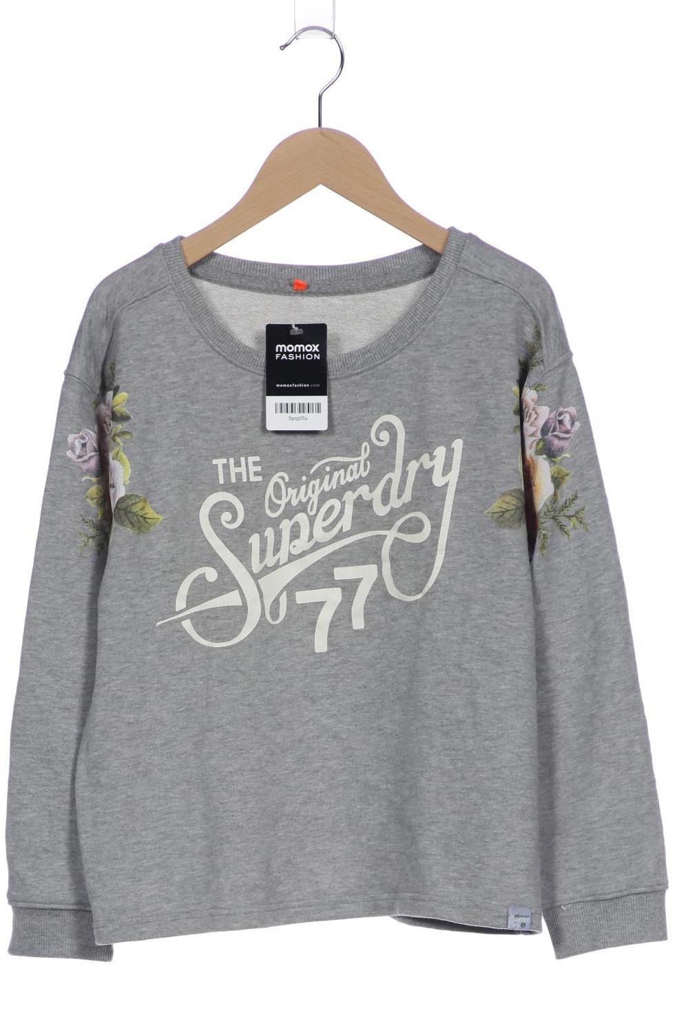 

Superdry Damen Sweatshirt, grau, Gr. 36