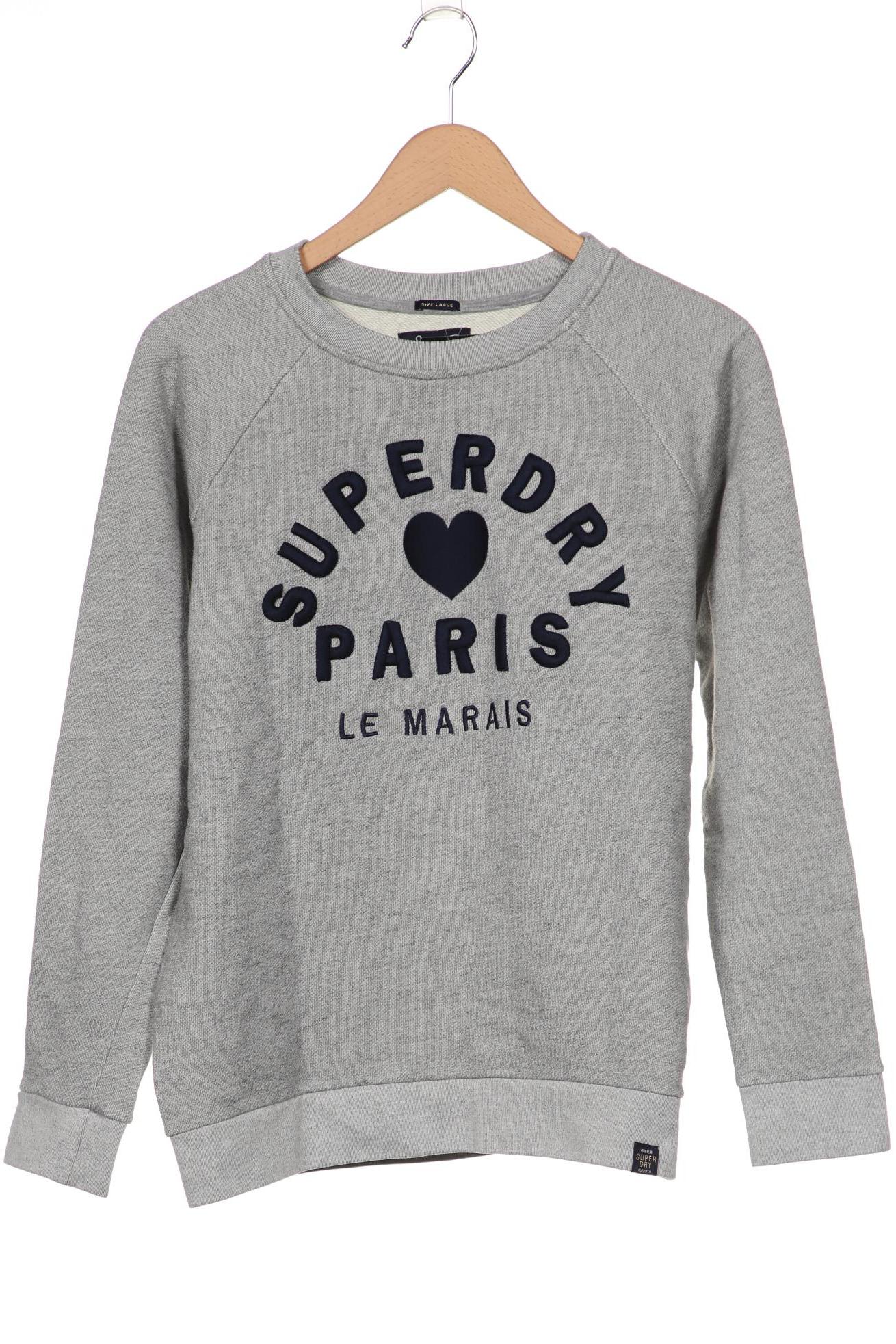 

Superdry Damen Sweatshirt, grau, Gr. 42
