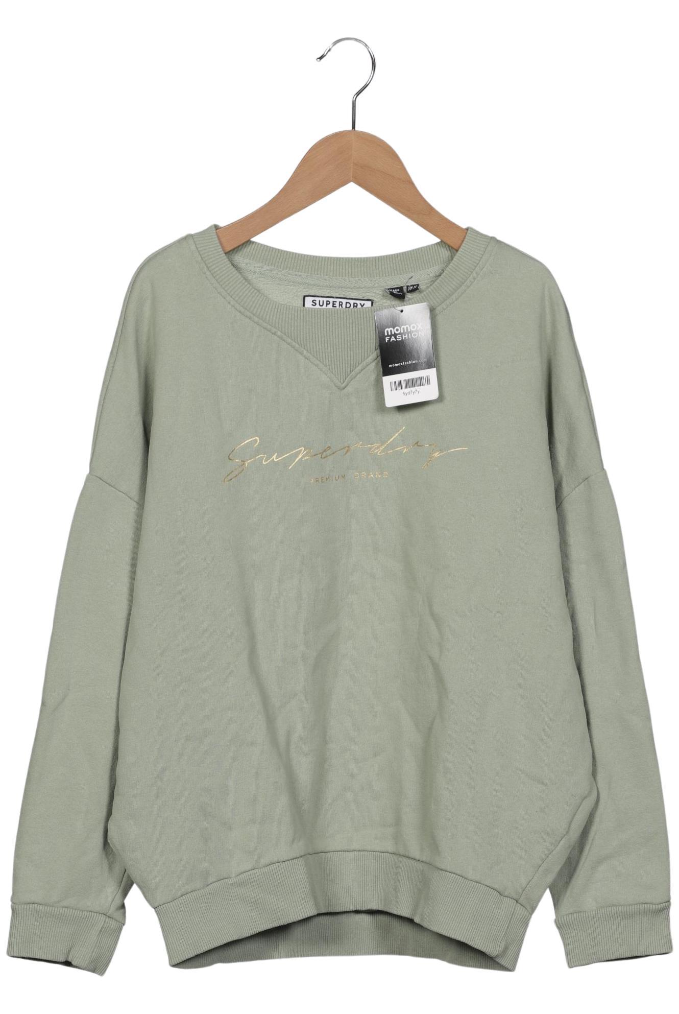 

Superdry Damen Sweatshirt, hellgrün, Gr. 38