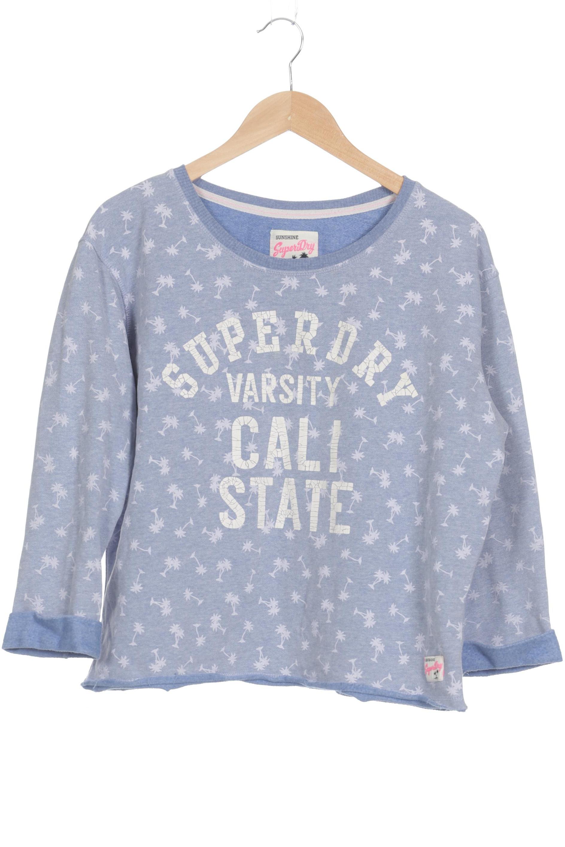 

Superdry Damen Sweatshirt, blau, Gr. 42
