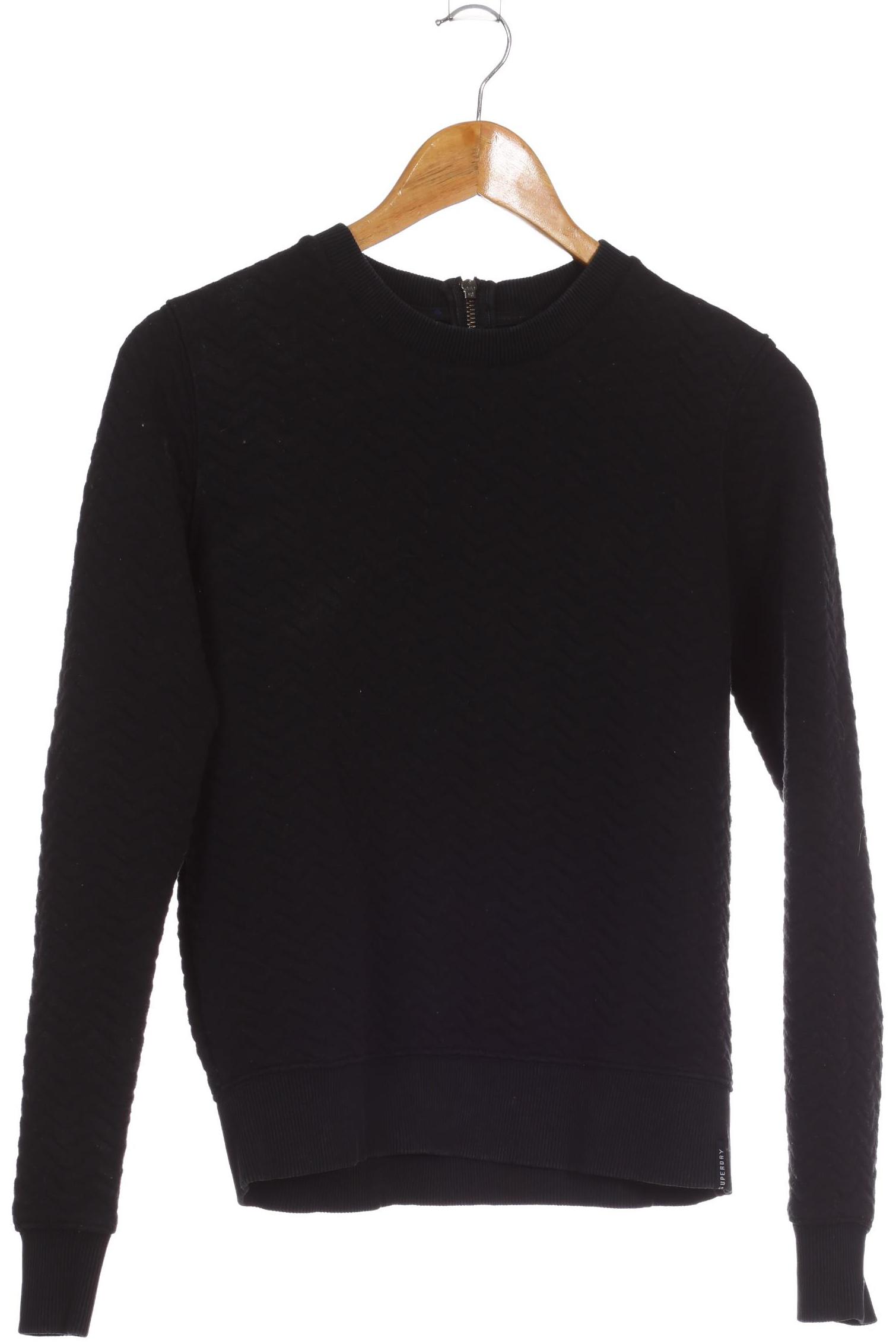 

Superdry Damen Sweatshirt, schwarz, Gr. 36