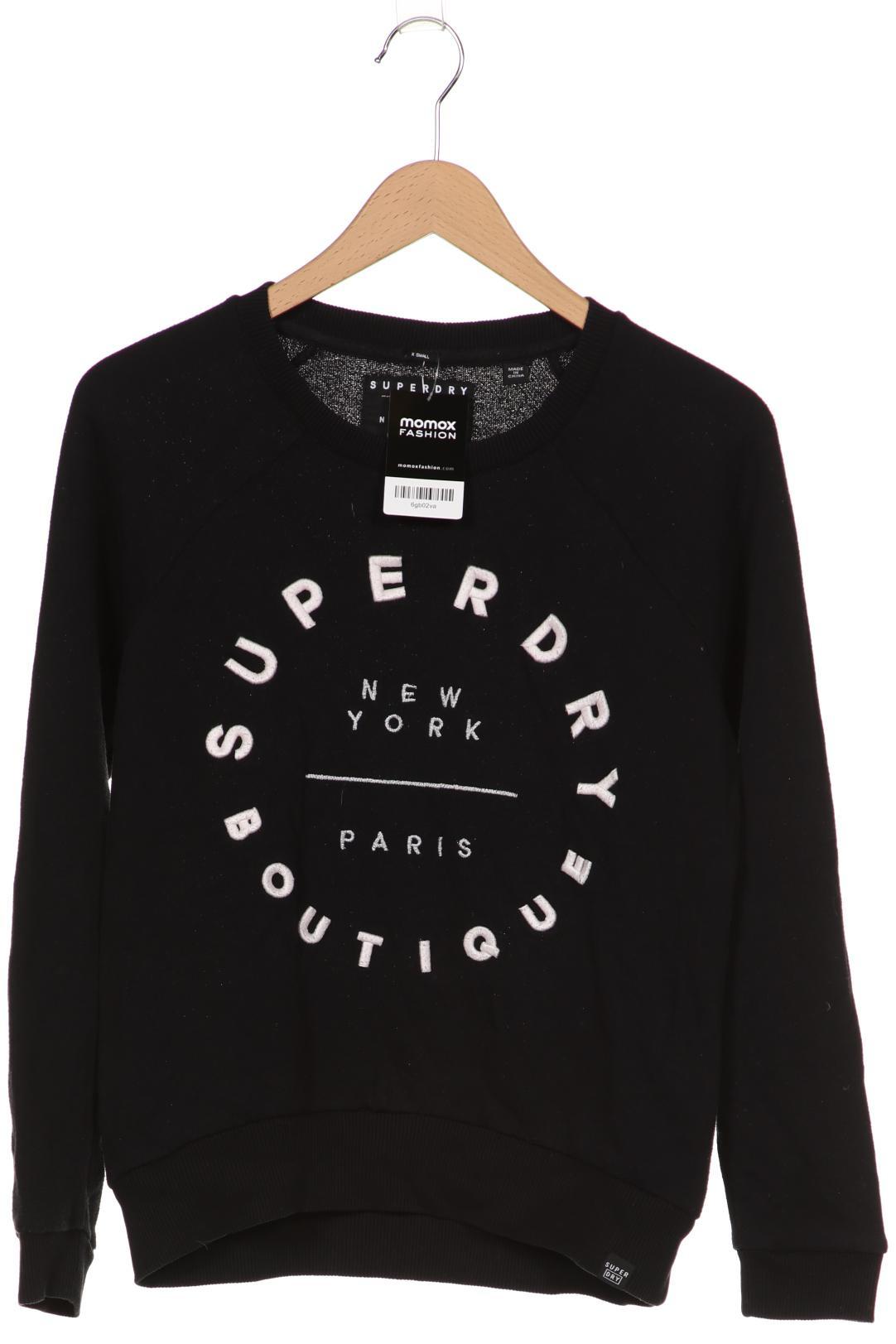 

Superdry Damen Sweatshirt, schwarz