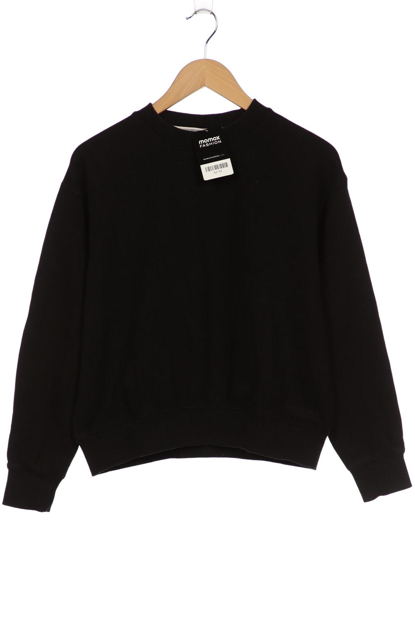 

Superdry Damen Sweatshirt, schwarz, Gr. 38