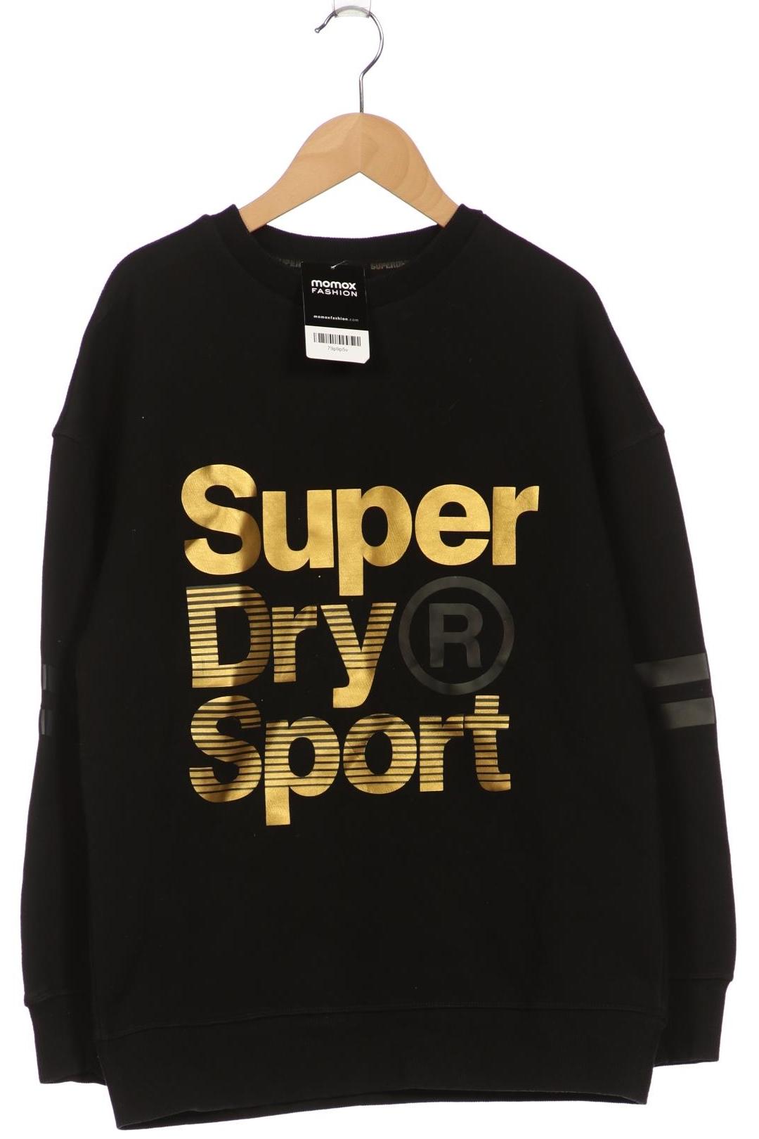 

Superdry Damen Sweatshirt, schwarz, Gr. 38