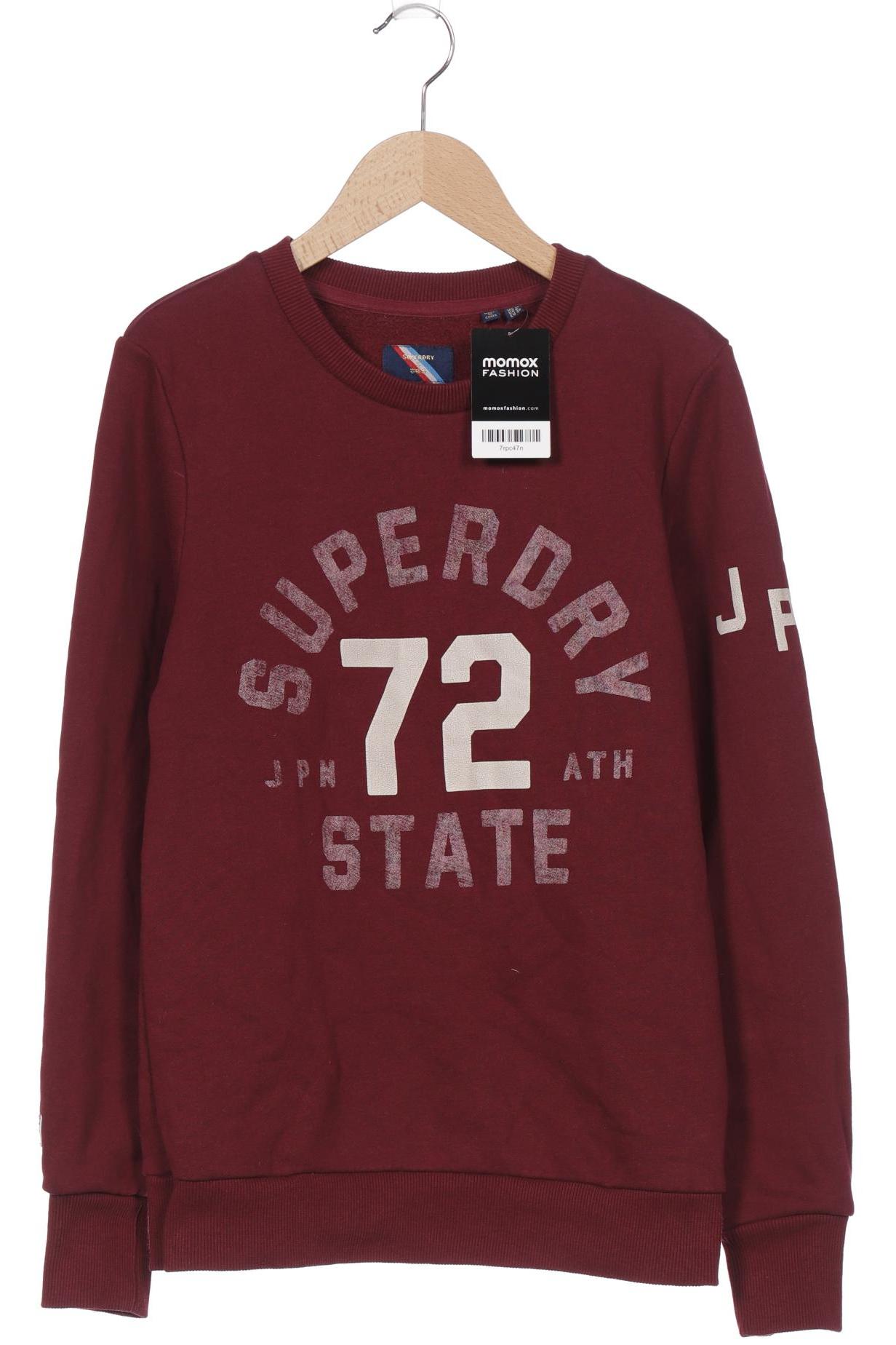 

Superdry Damen Sweatshirt, bordeaux, Gr. 38
