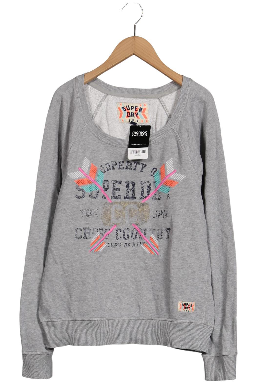 

Superdry Damen Sweatshirt, grau, Gr. 42