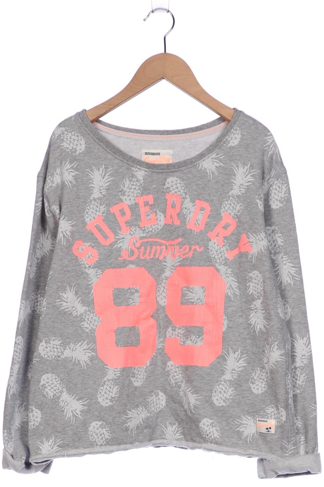 

Superdry Damen Sweatshirt, grau, Gr. 38