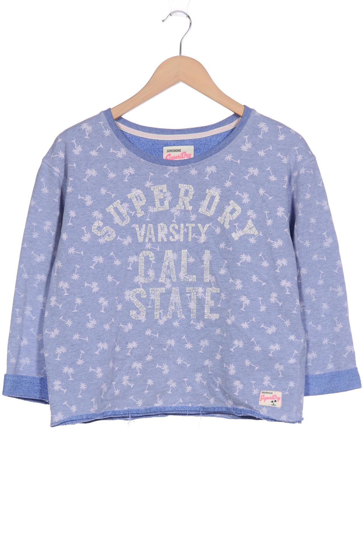 

Superdry Damen Sweatshirt, blau, Gr. 36