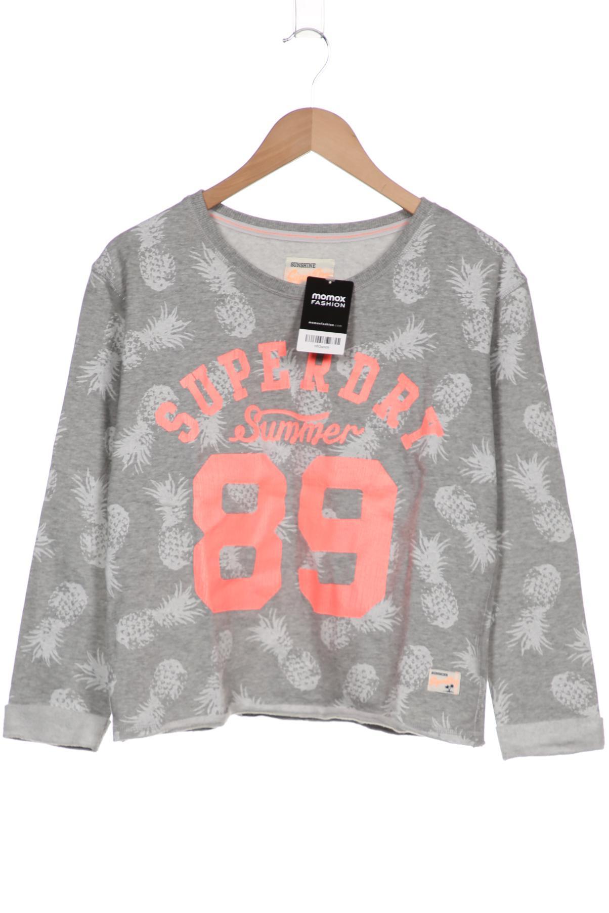 

Superdry Damen Sweatshirt, grau, Gr. 34