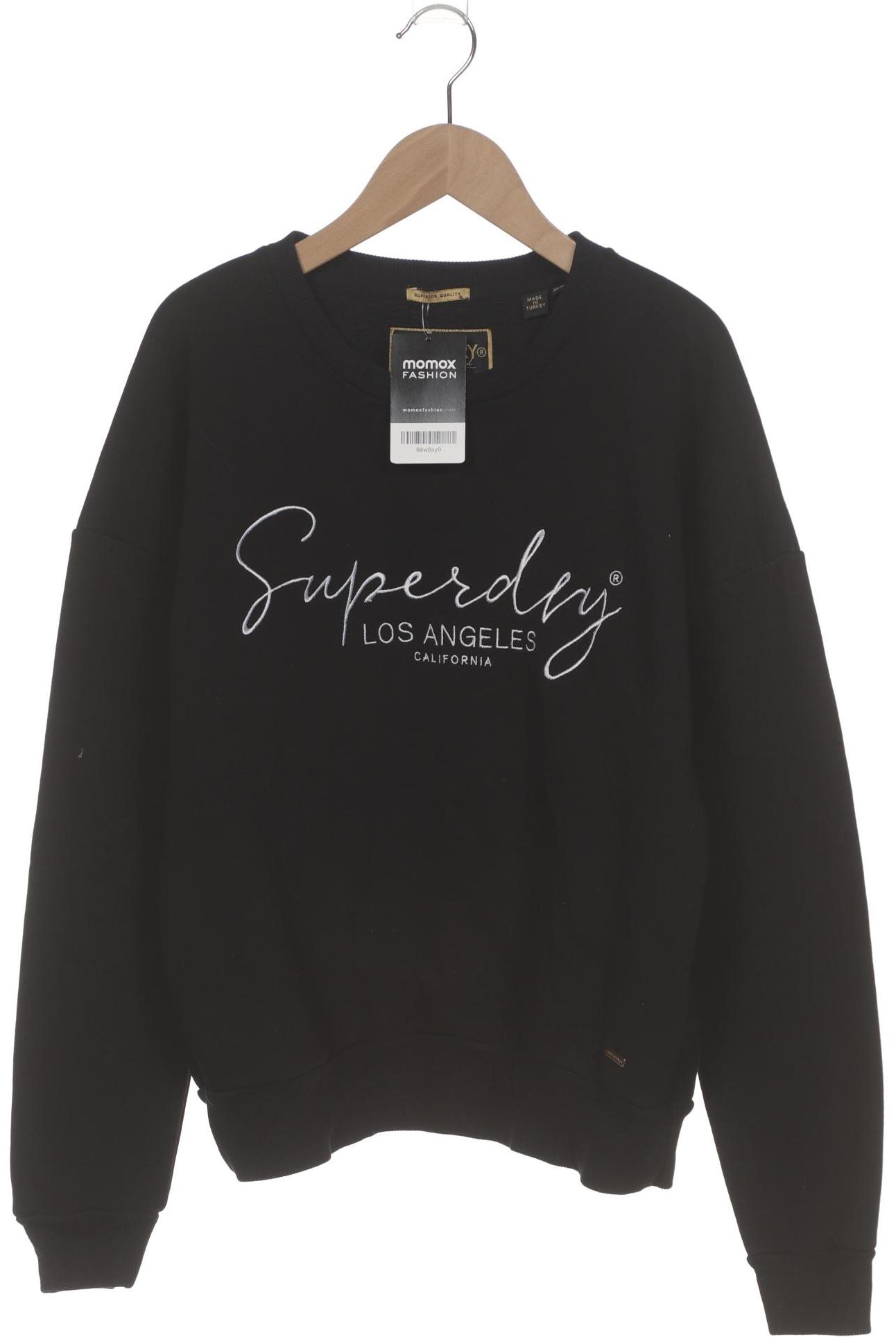 

Superdry Damen Sweatshirt, schwarz, Gr. 40
