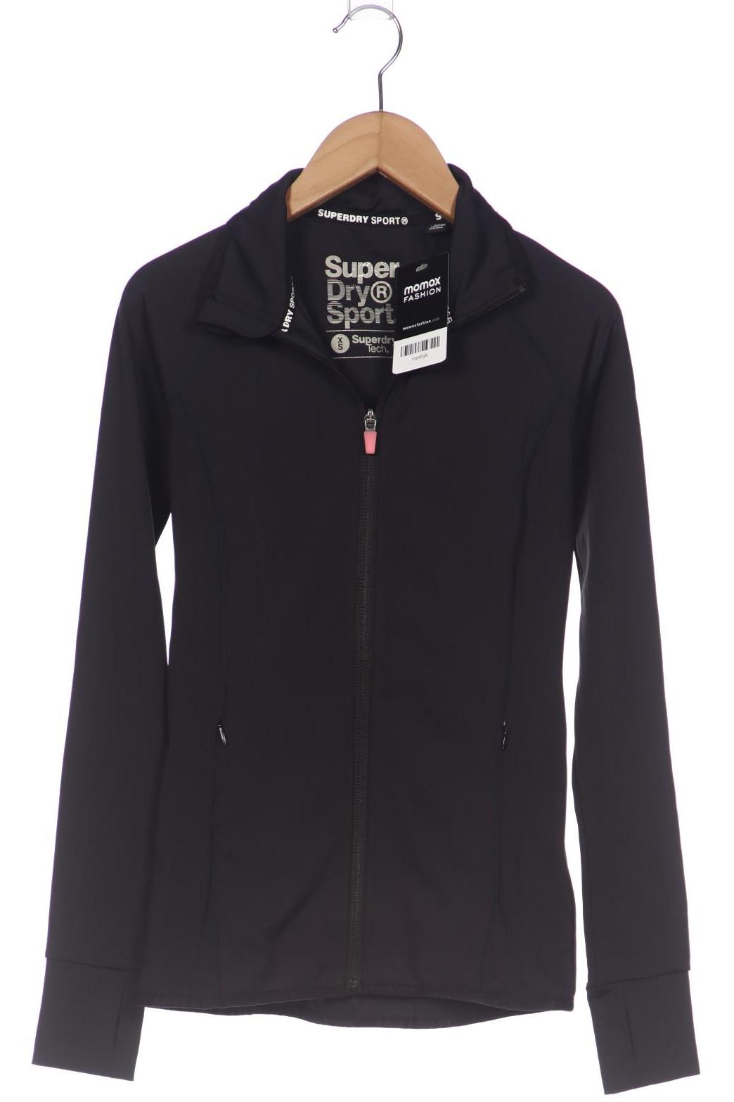

Superdry Damen Sweatshirt, schwarz, Gr. 36