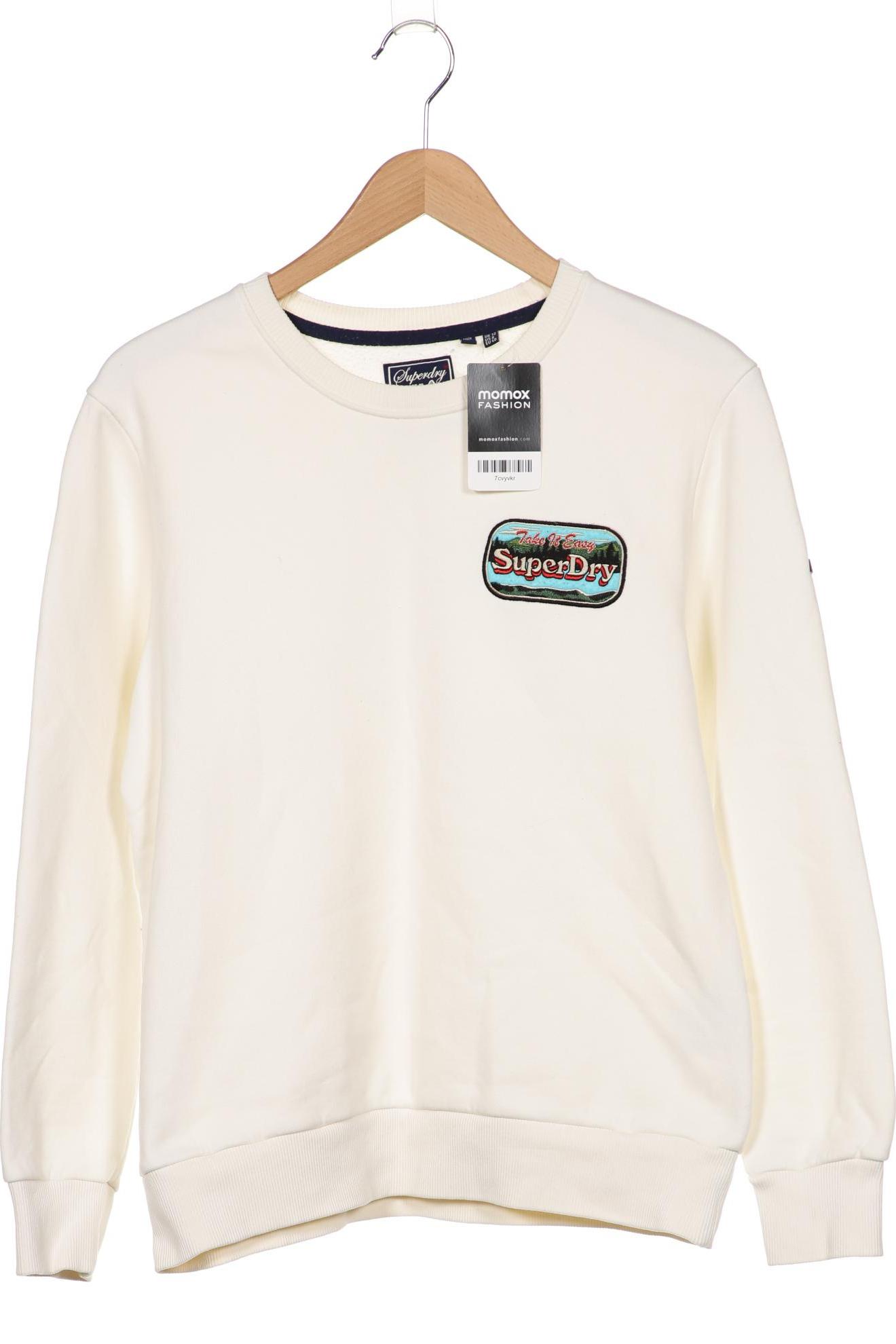 

Superdry Damen Sweatshirt, cremeweiß