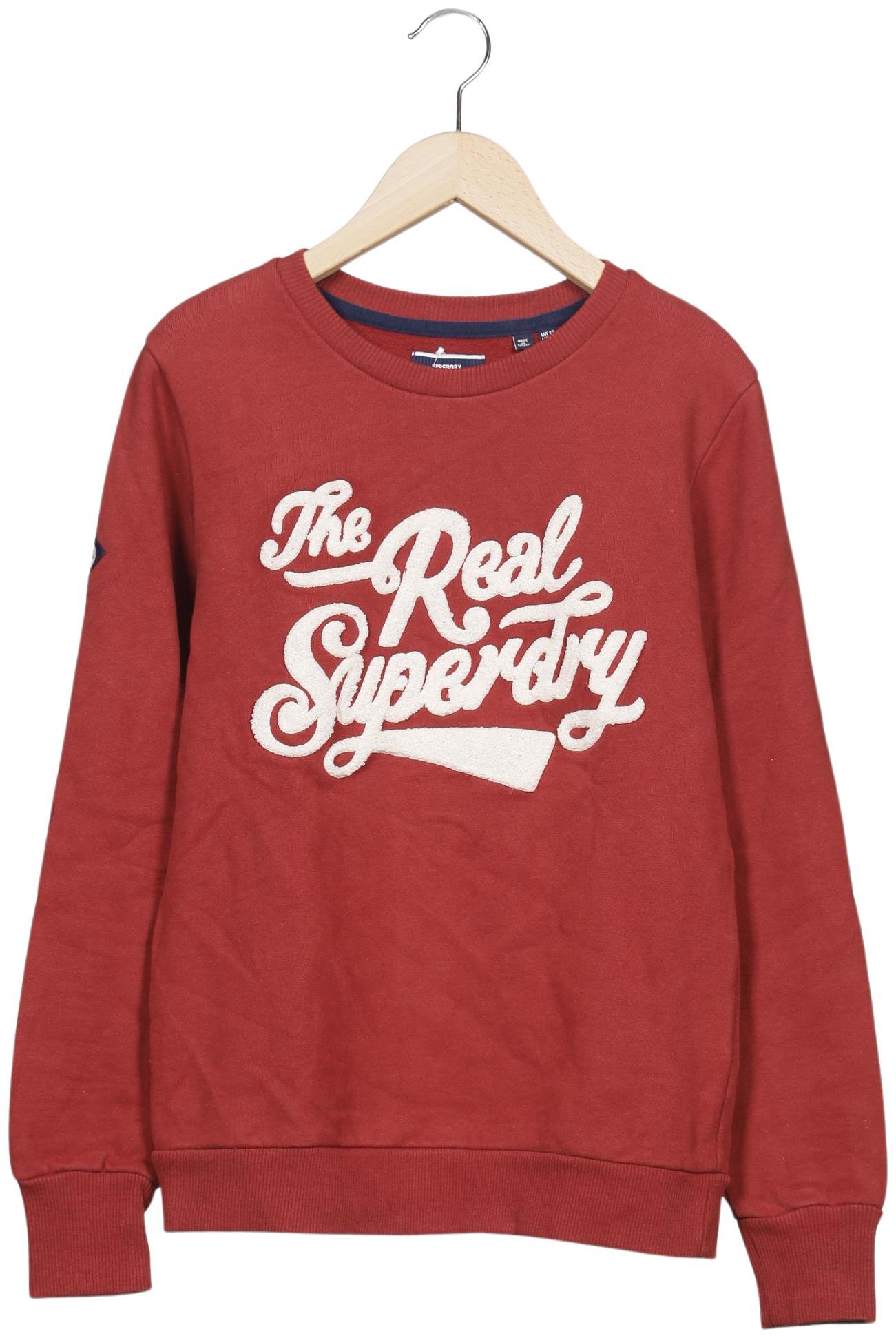 

Superdry Damen Sweatshirt, rot, Gr. 38