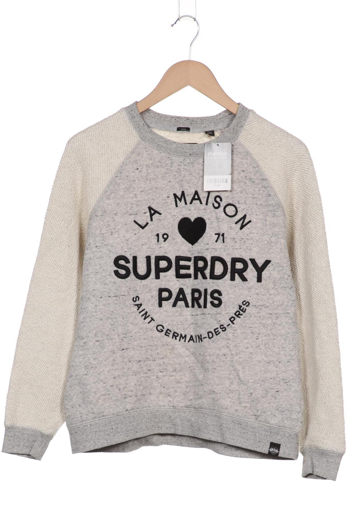 

Superdry Damen Sweatshirt, grau, Gr. 42