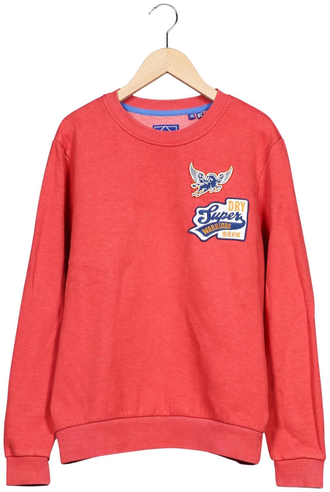 

Superdry Damen Sweatshirt, rot, Gr. 38