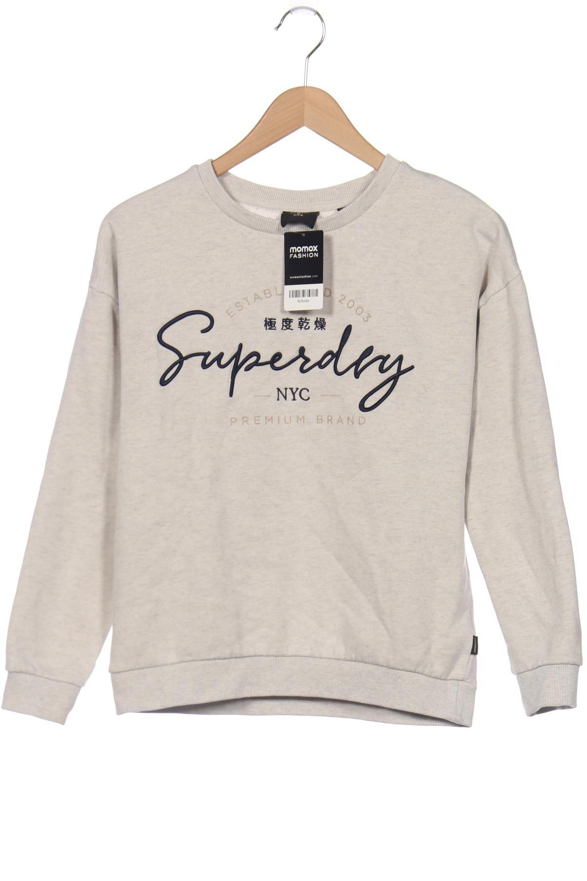 

Superdry Damen Sweatshirt, cremeweiß