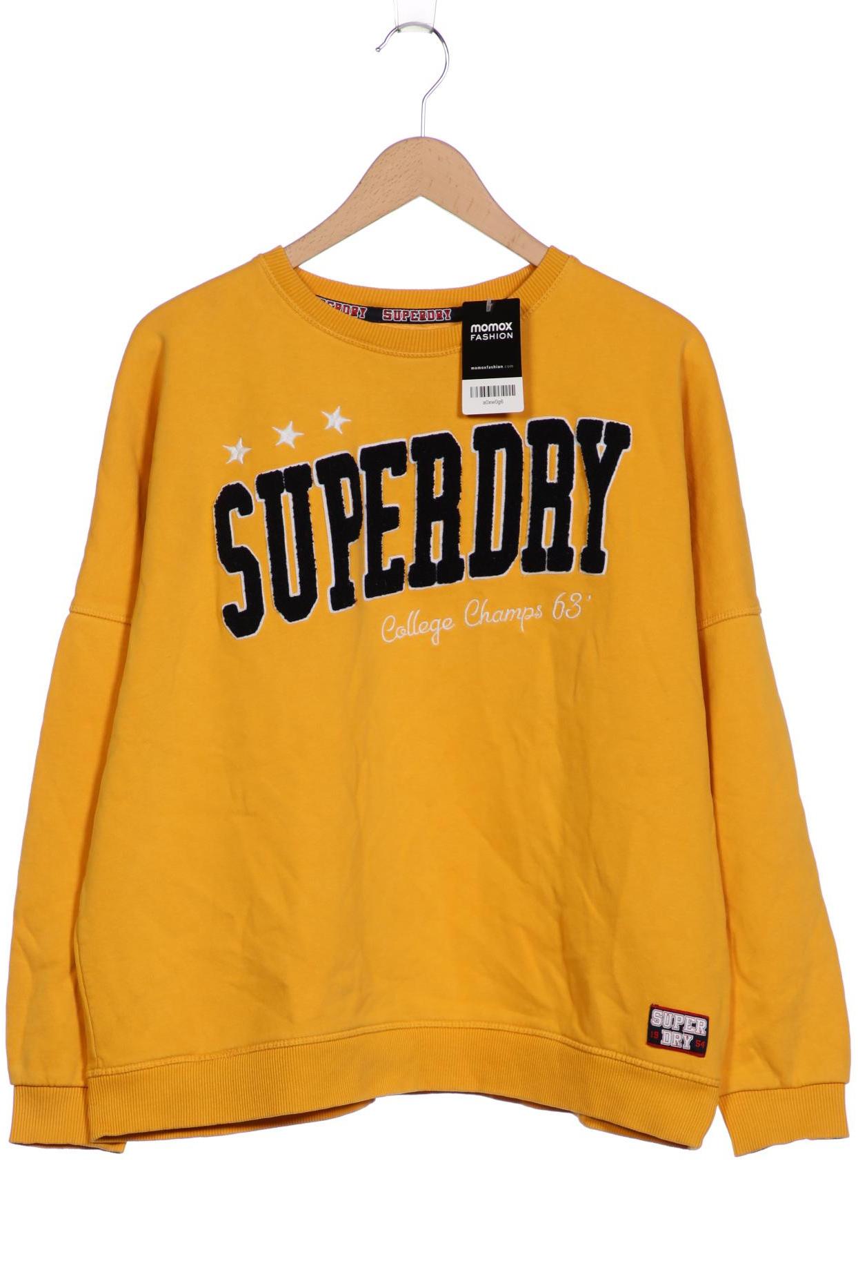 

Superdry Damen Sweatshirt, gelb, Gr. 42