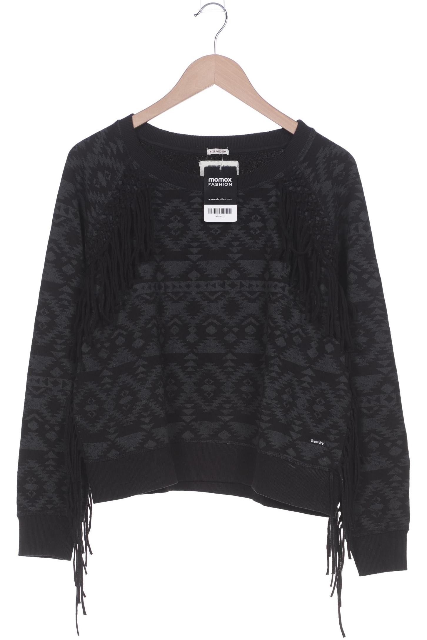 

Superdry Damen Sweatshirt, schwarz, Gr. 38