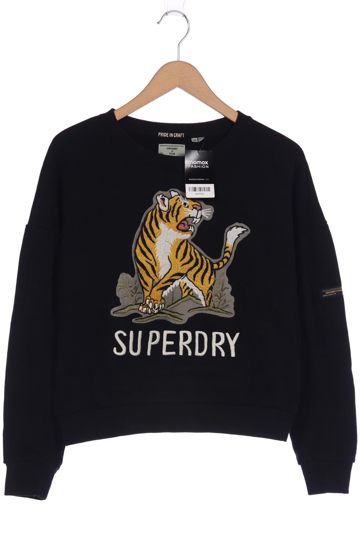 

Superdry Damen Sweatshirt, schwarz