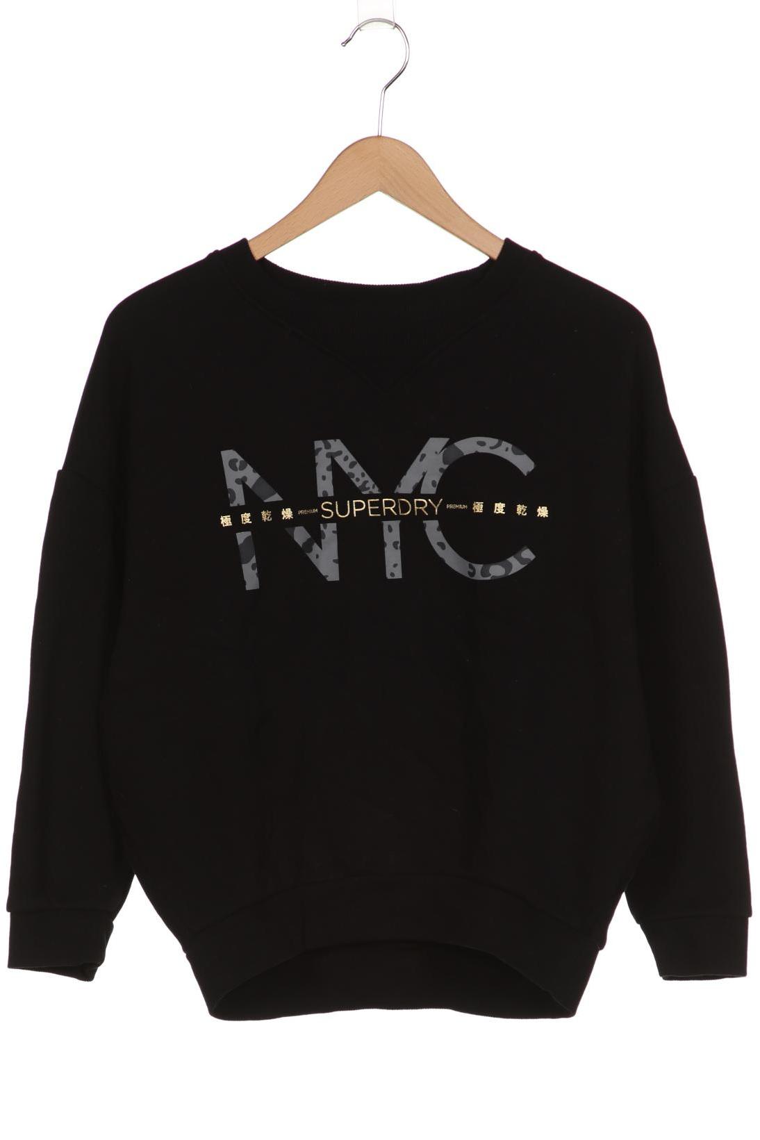 

Superdry Damen Sweatshirt, schwarz