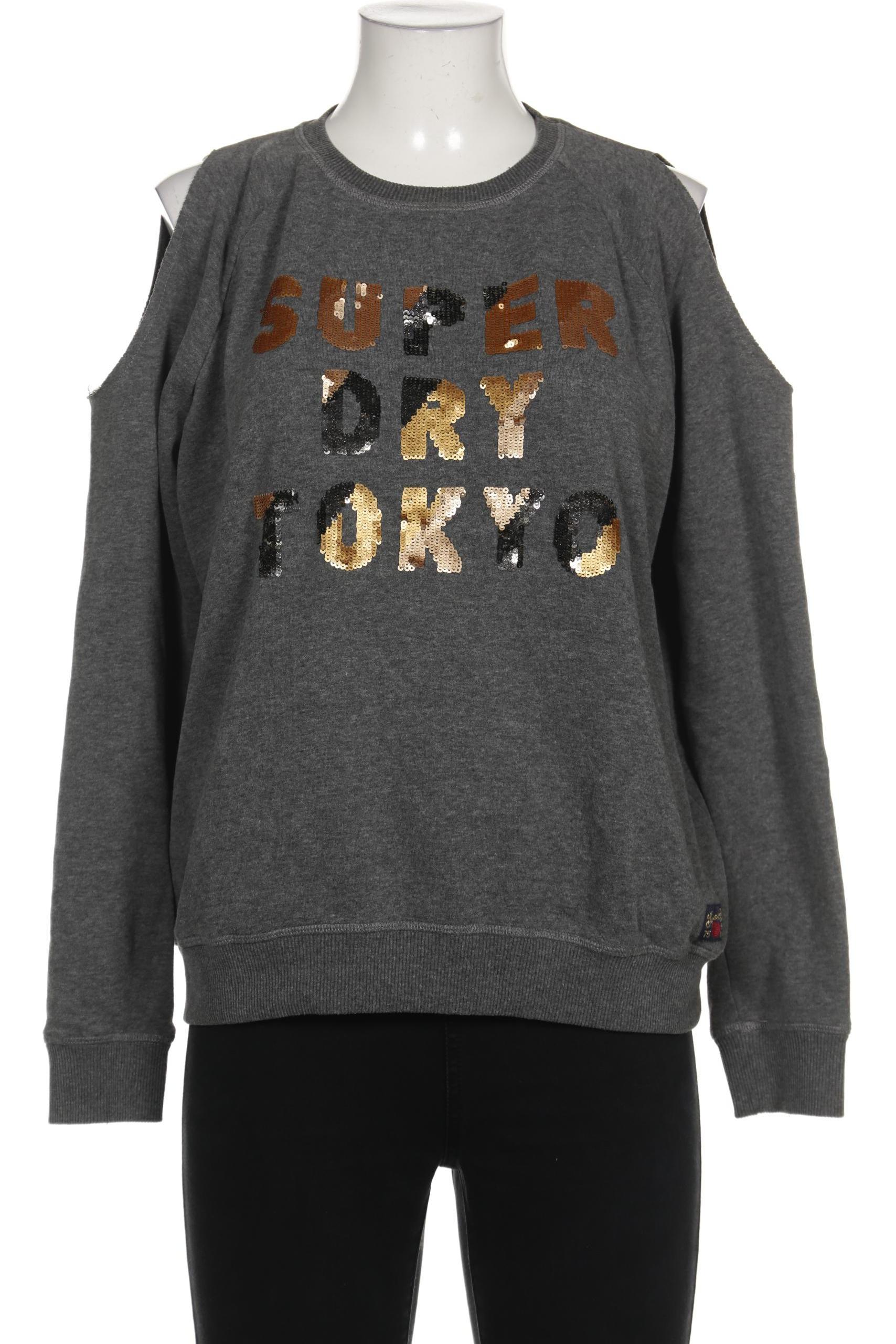 

Superdry Damen Sweatshirt, grau, Gr. 44