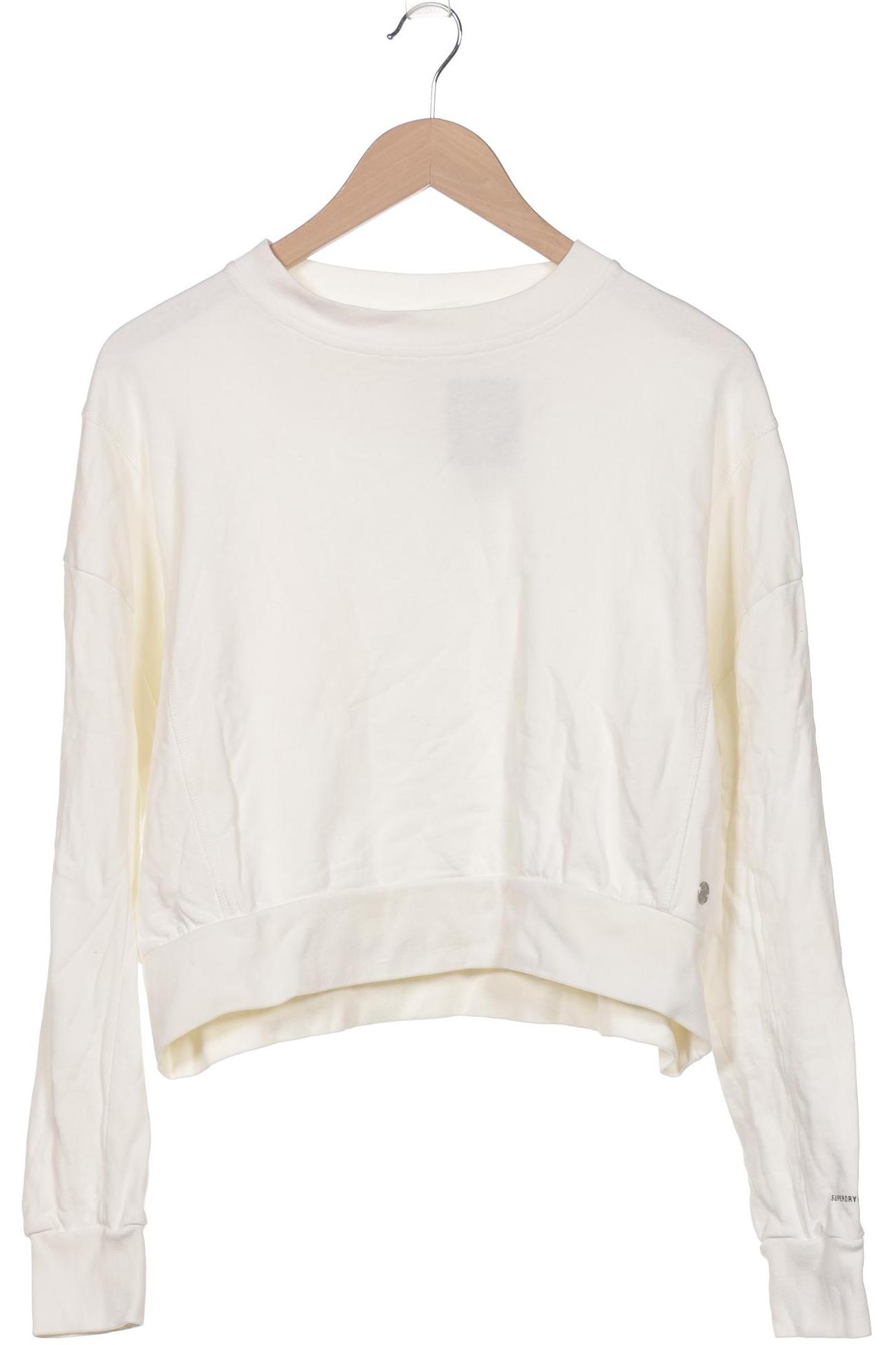 

Superdry Damen Sweatshirt, cremeweiß, Gr. 36