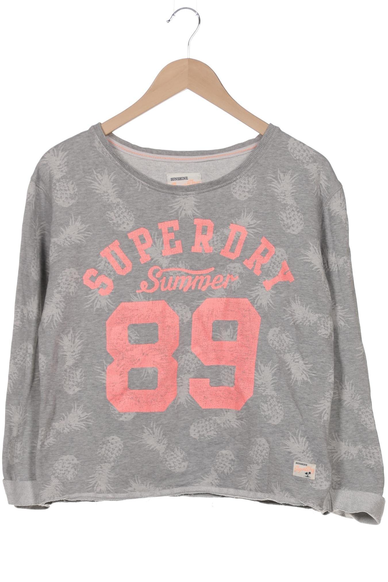 

Superdry Damen Sweatshirt, grau, Gr. 36