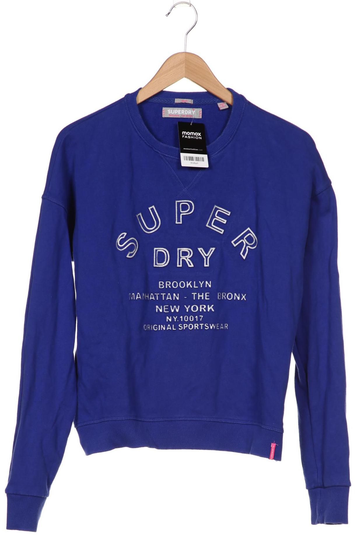 

Superdry Damen Sweatshirt, blau, Gr. 38